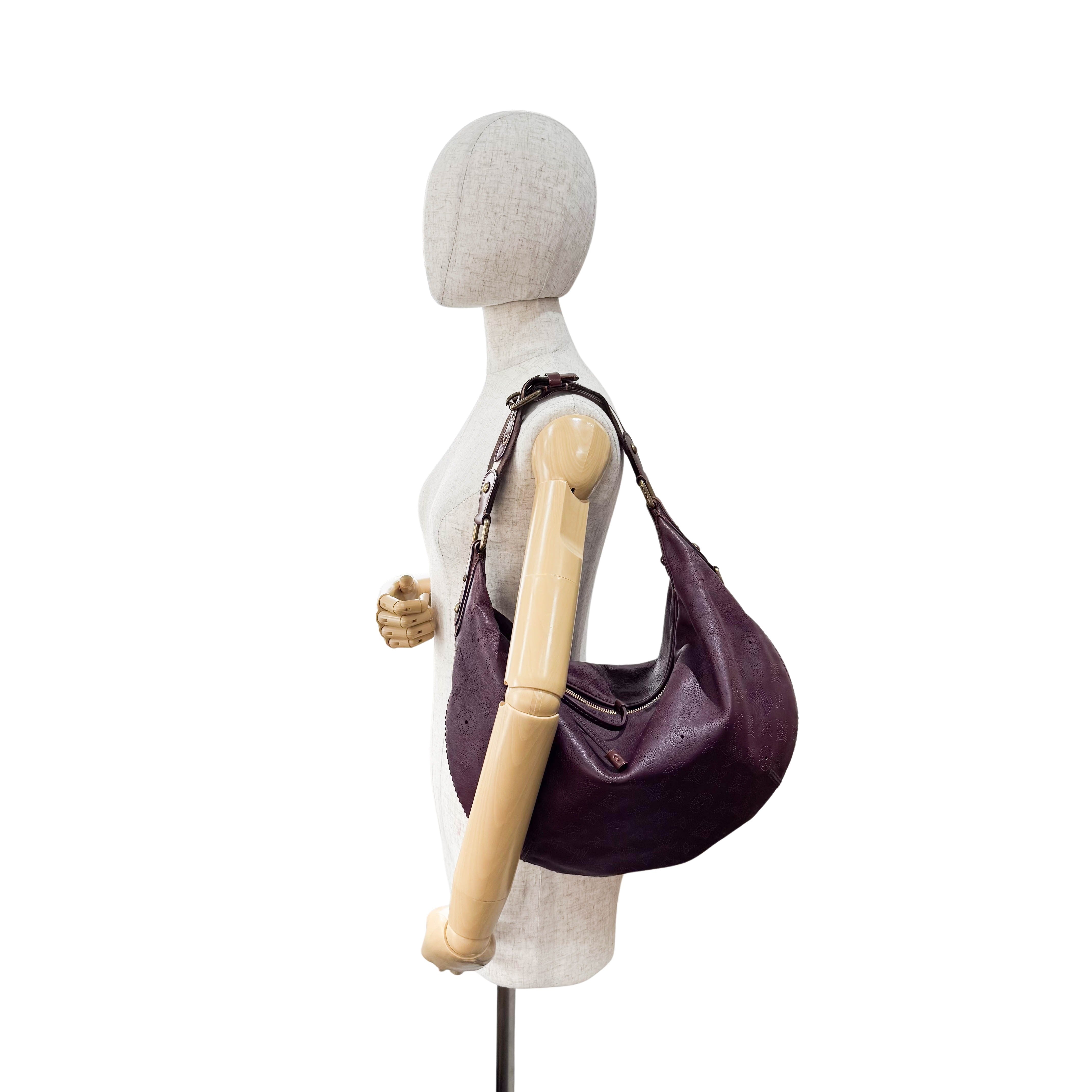 Purple Monogram Leather Limited Edition Onatah Bag
