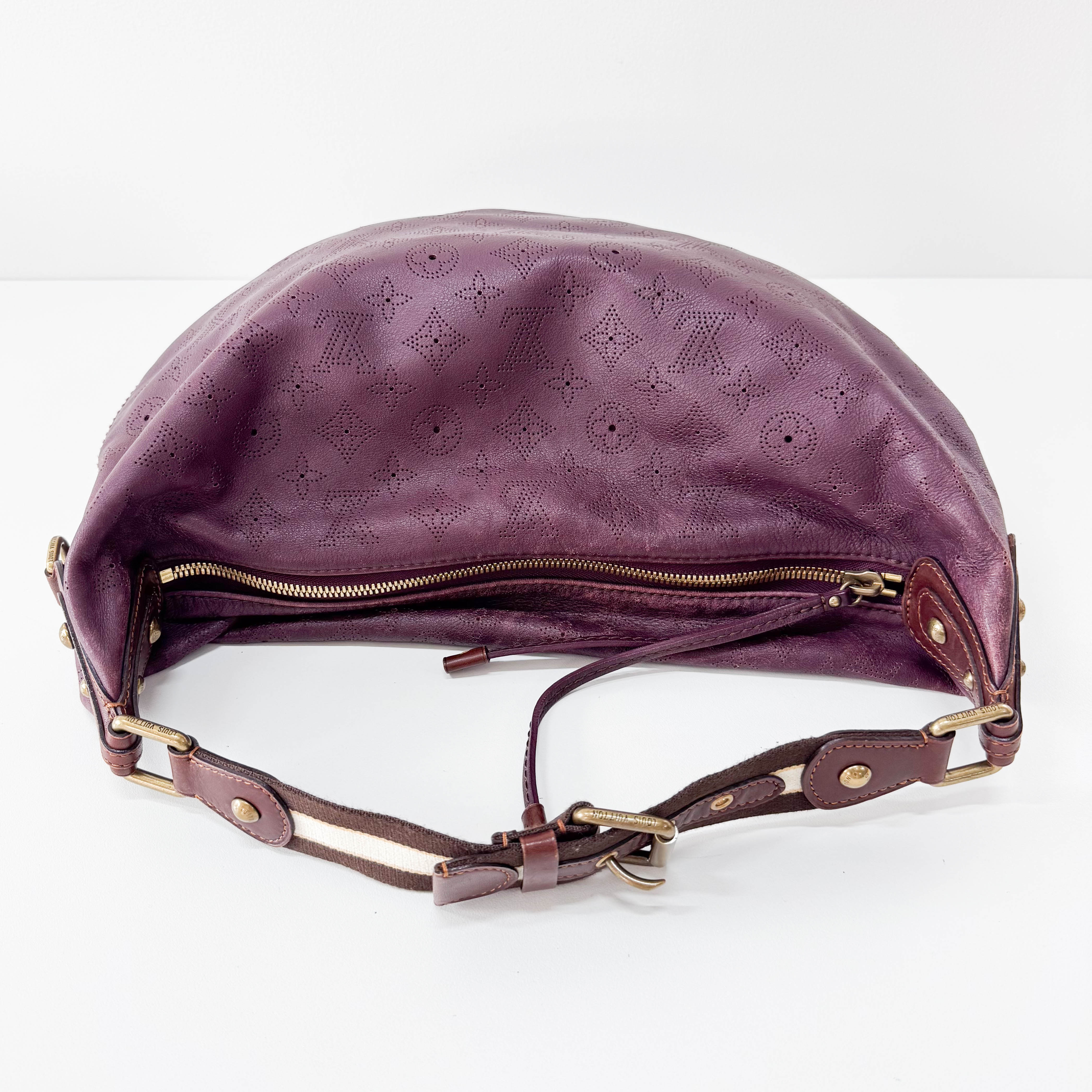 Purple Monogram Leather Limited Edition Onatah Bag
