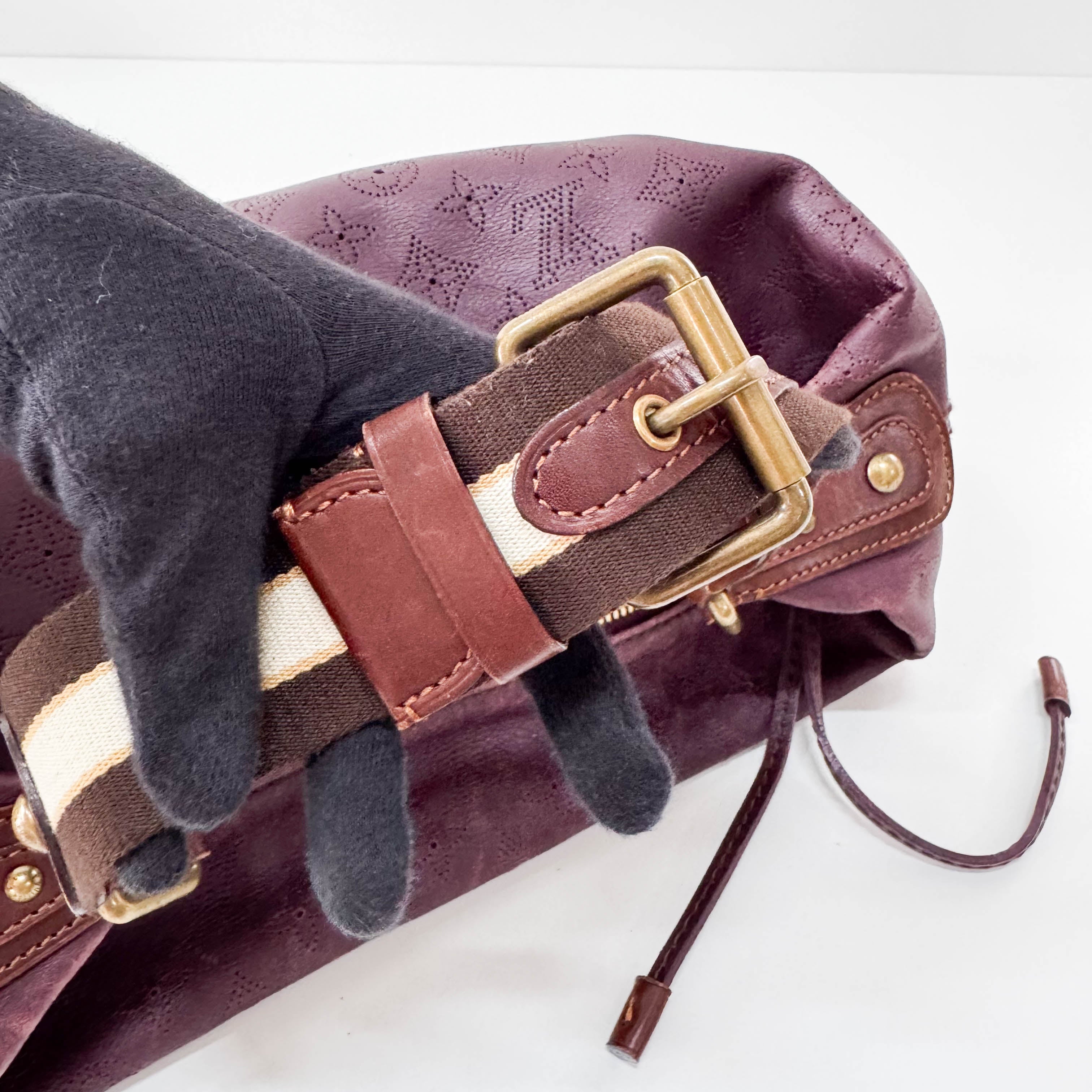 Purple Monogram Leather Limited Edition Onatah Bag