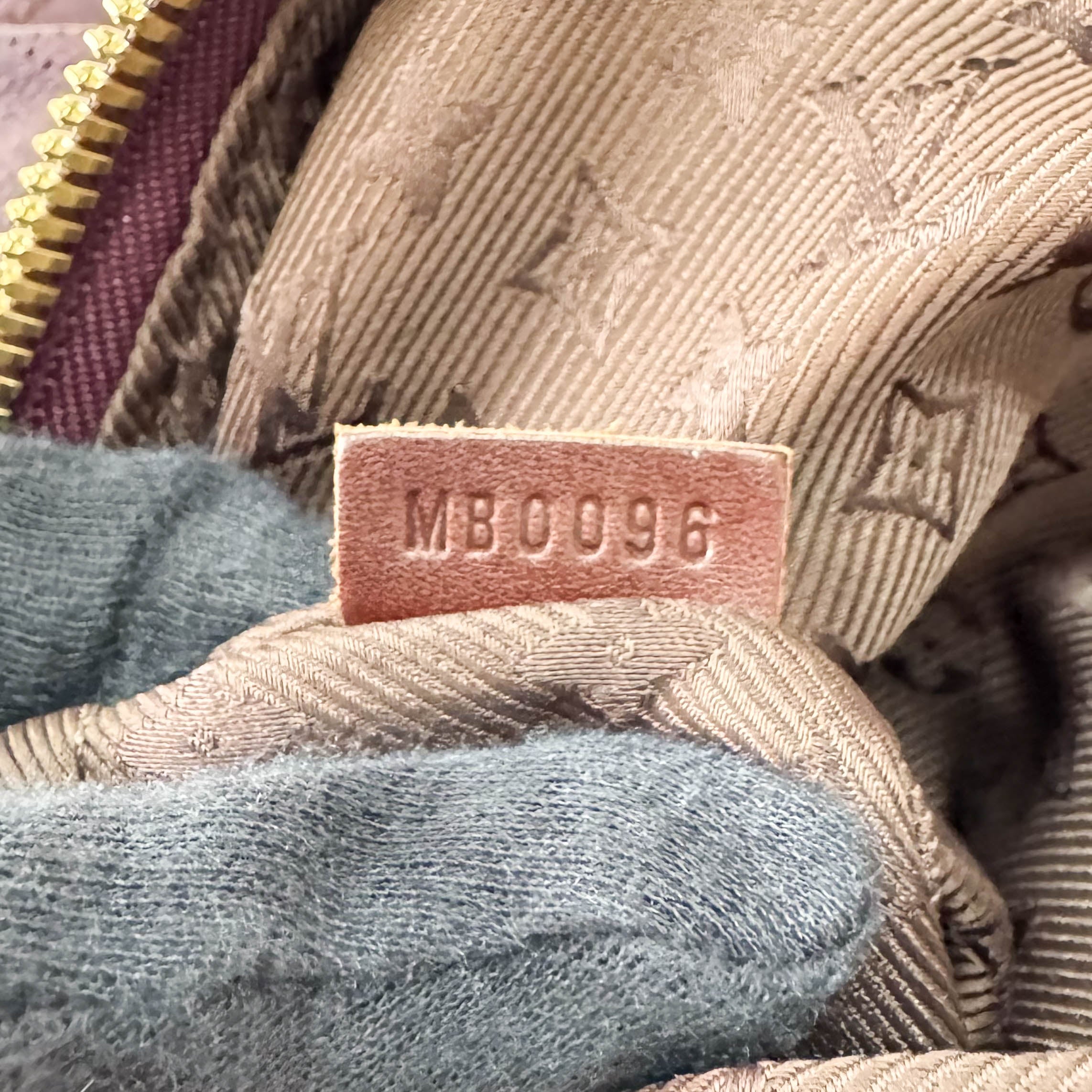 Purple Monogram Leather Limited Edition Onatah Bag