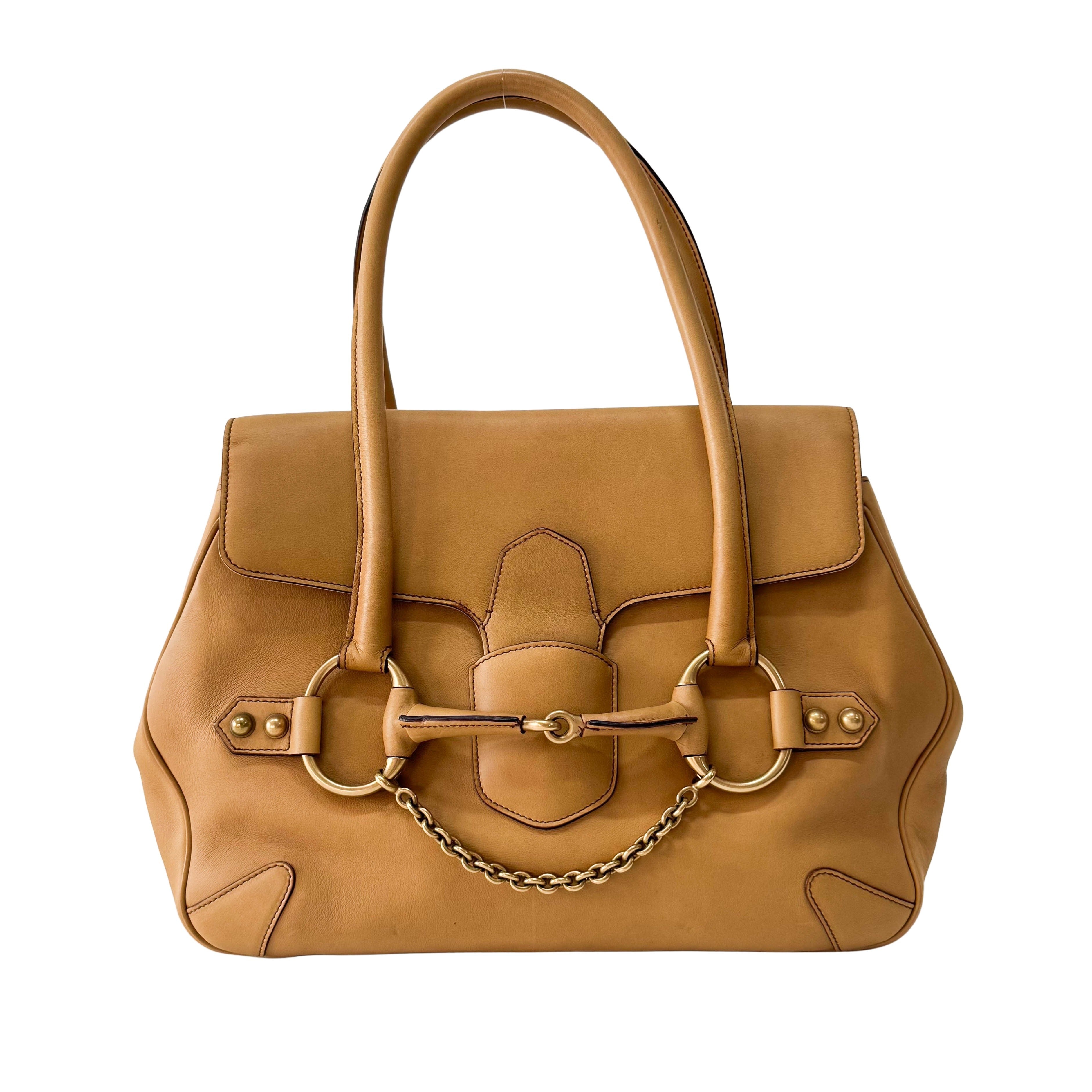 Horsebit Leather Bag