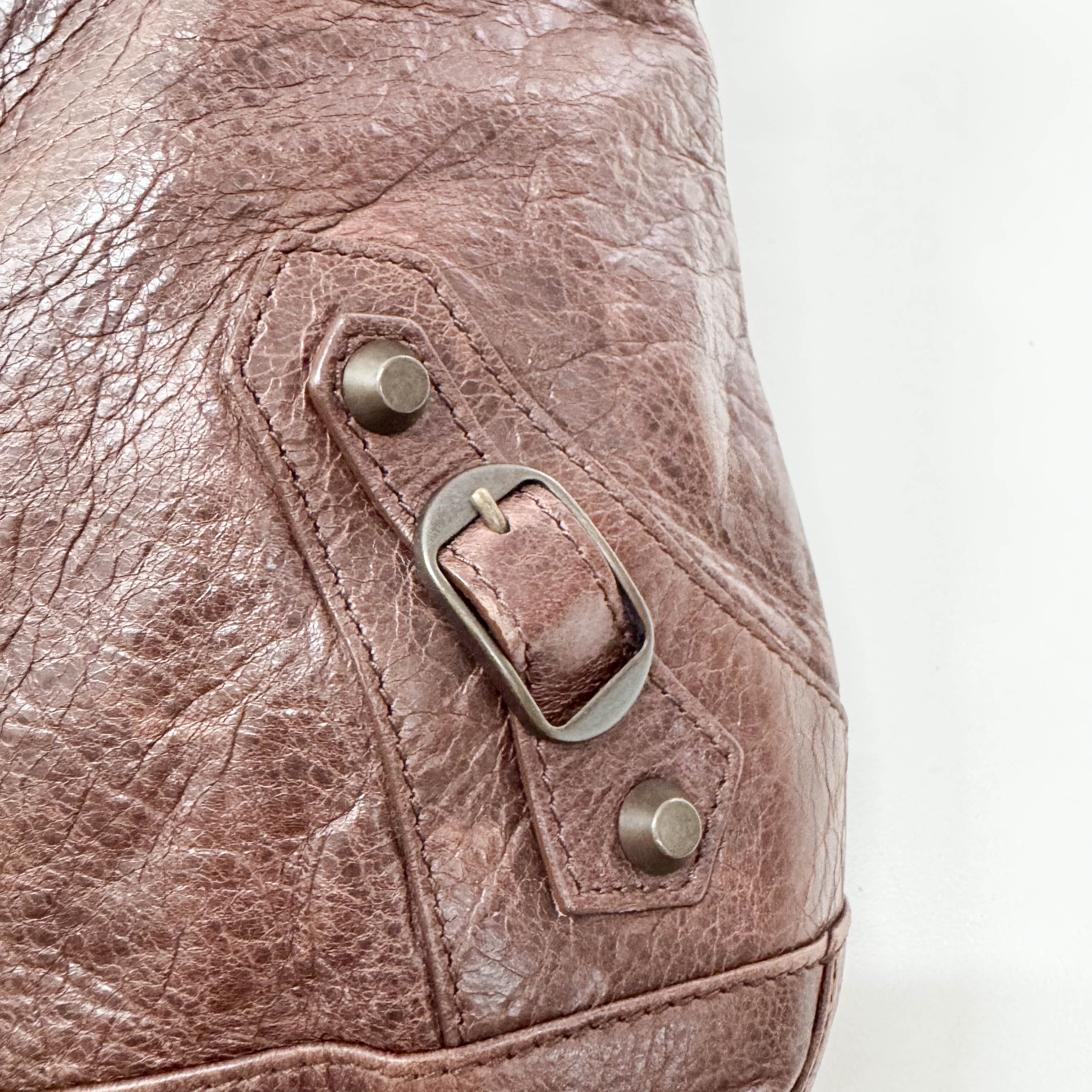 The Day Brown Leather Tote Shoulder Bag