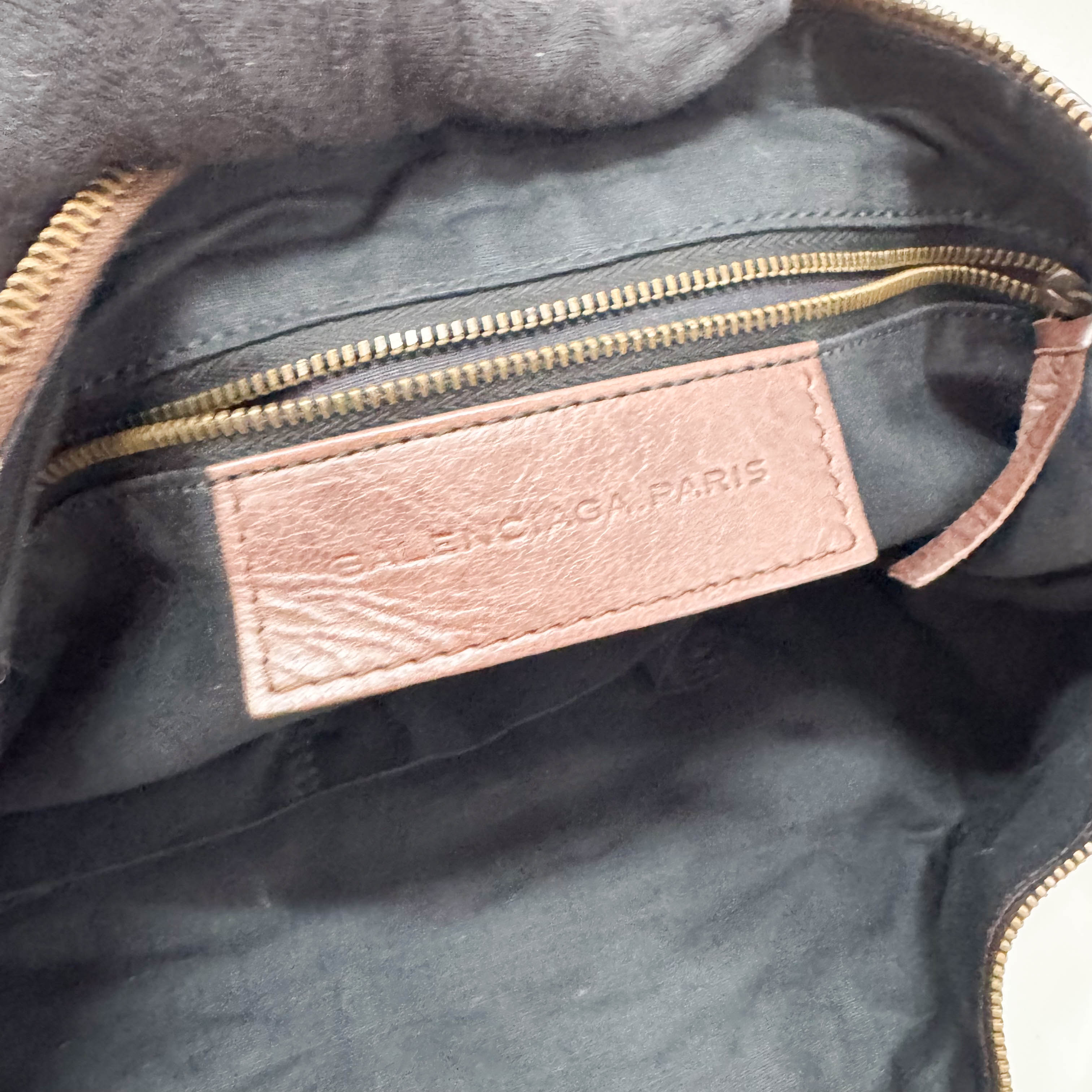 The Day Brown Leather Tote Shoulder Bag