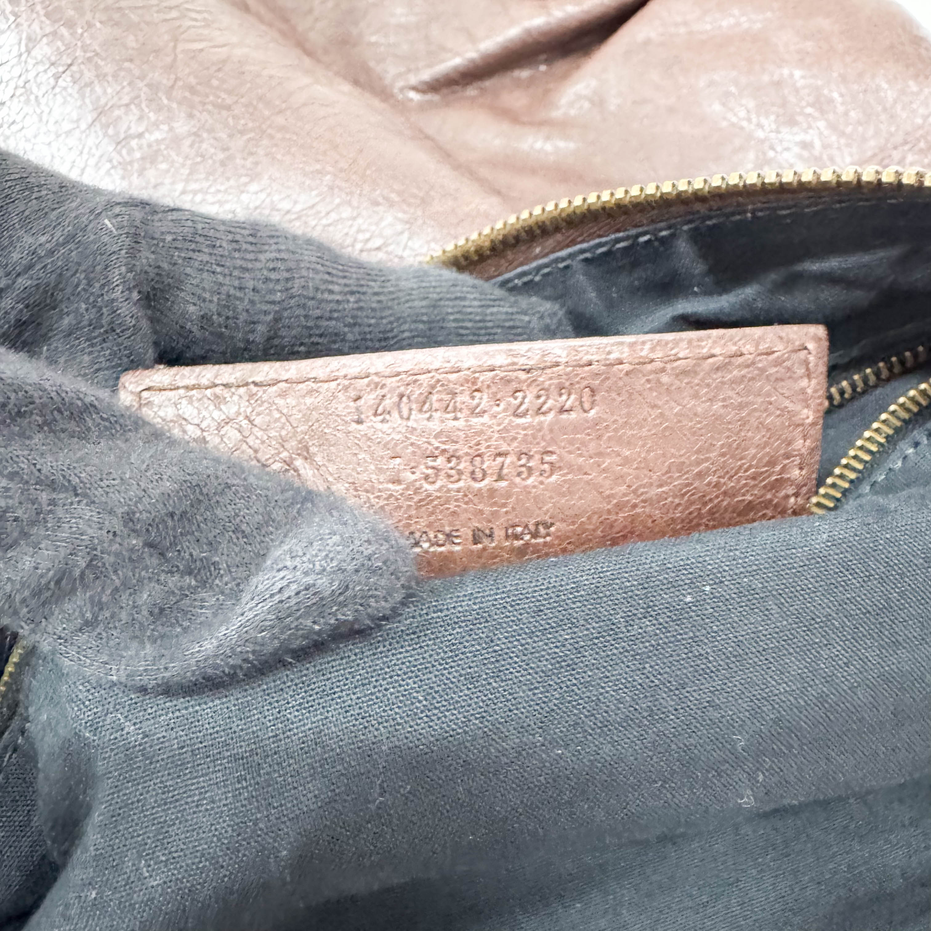 The Day Brown Leather Tote Shoulder Bag