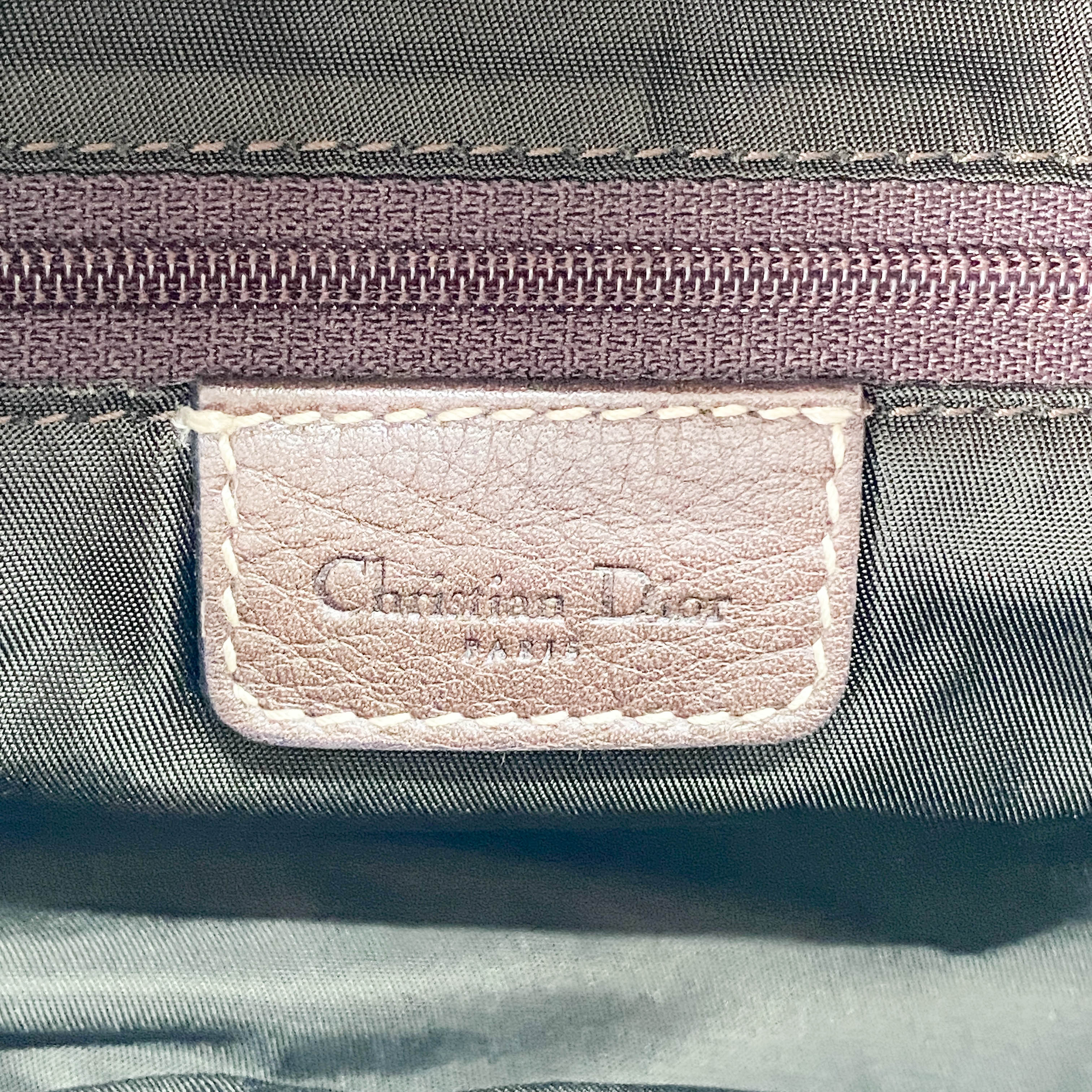 Double Saddle Brown Bag