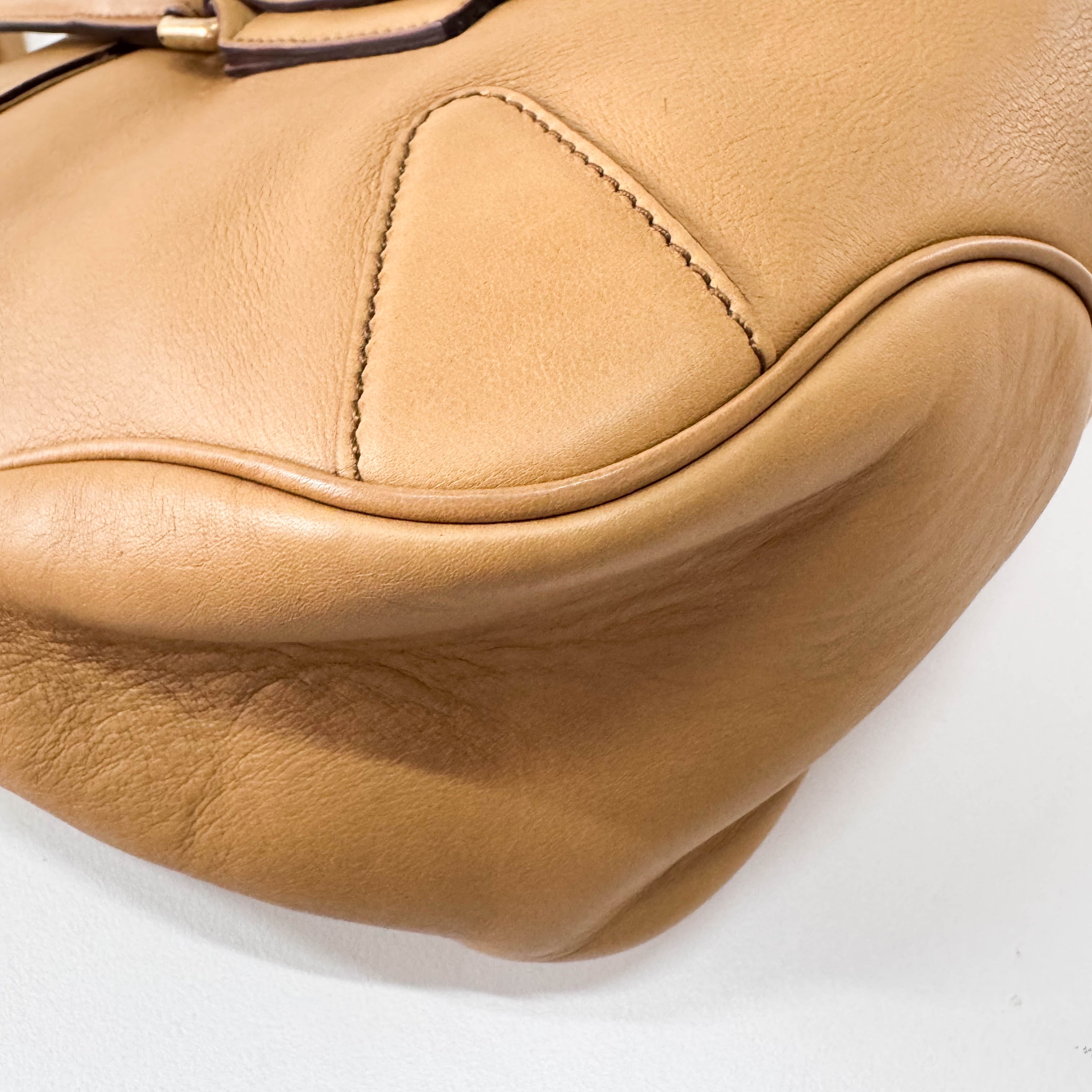 Horsebit Leather Bag