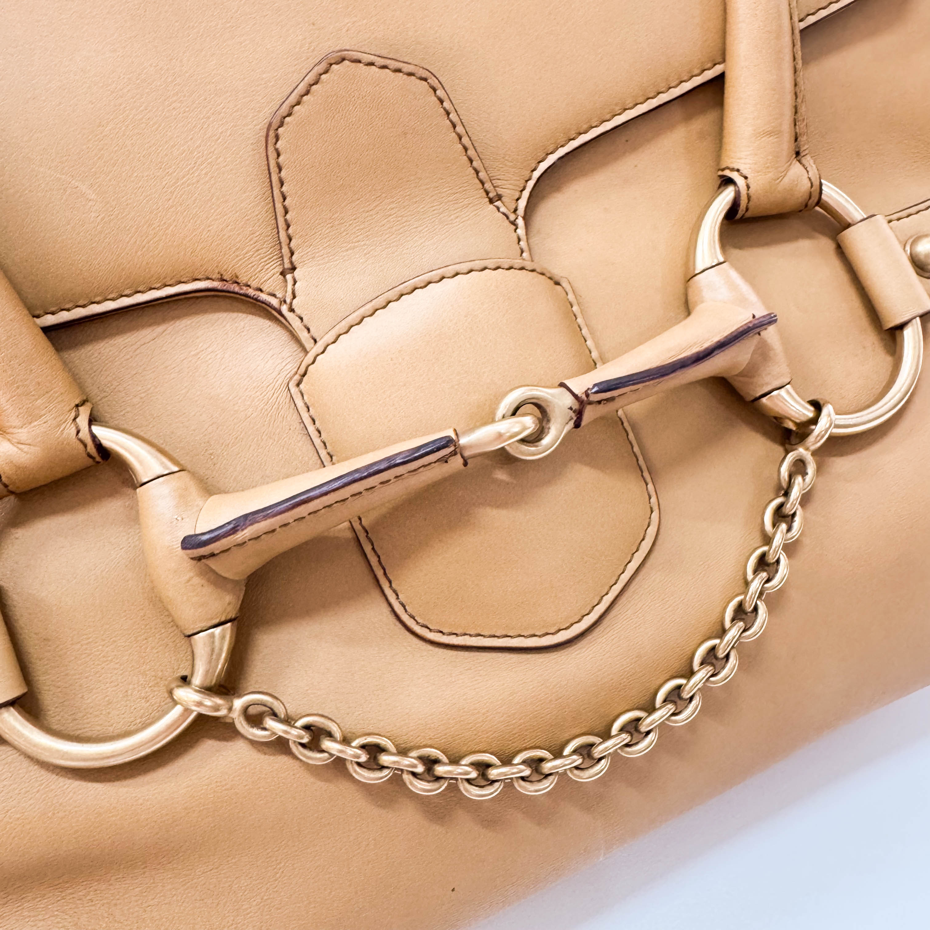 Horsebit Leather Bag