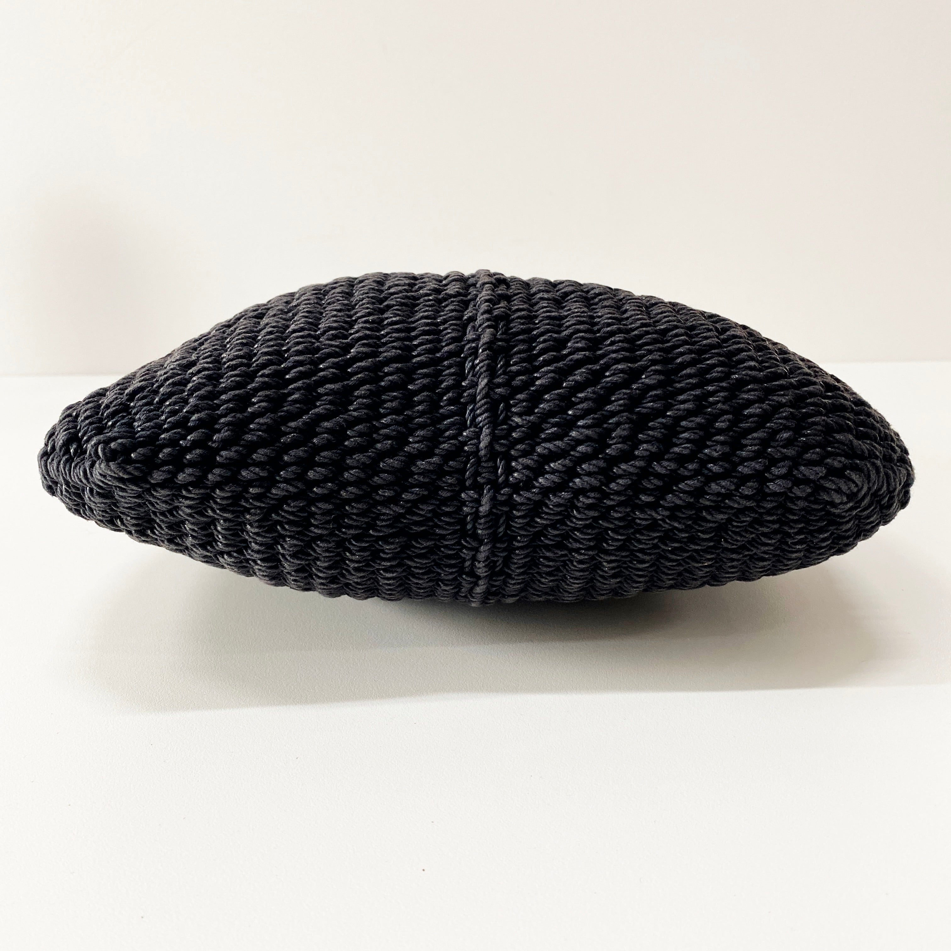 Mombasa Navy Raffia Shoulder Bag