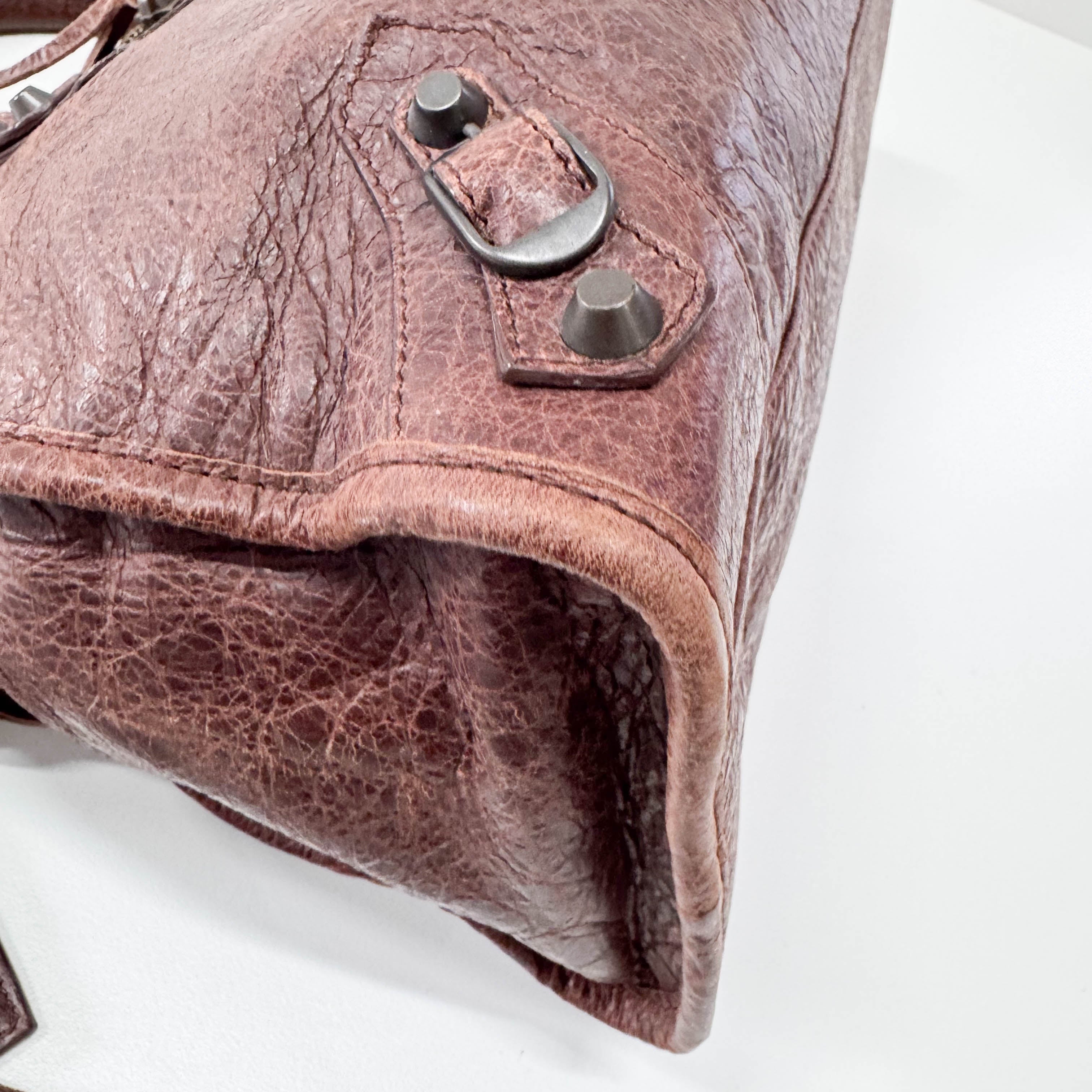Giant City Brown Leather Bag