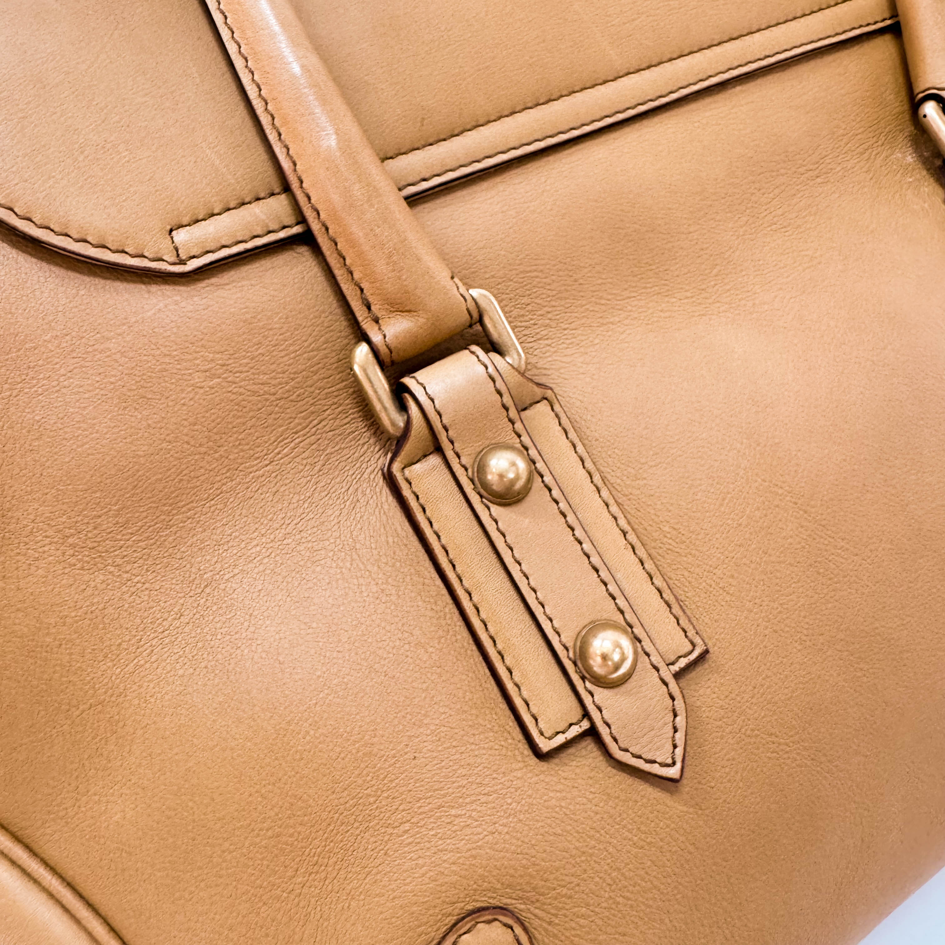 Horsebit Leather Bag