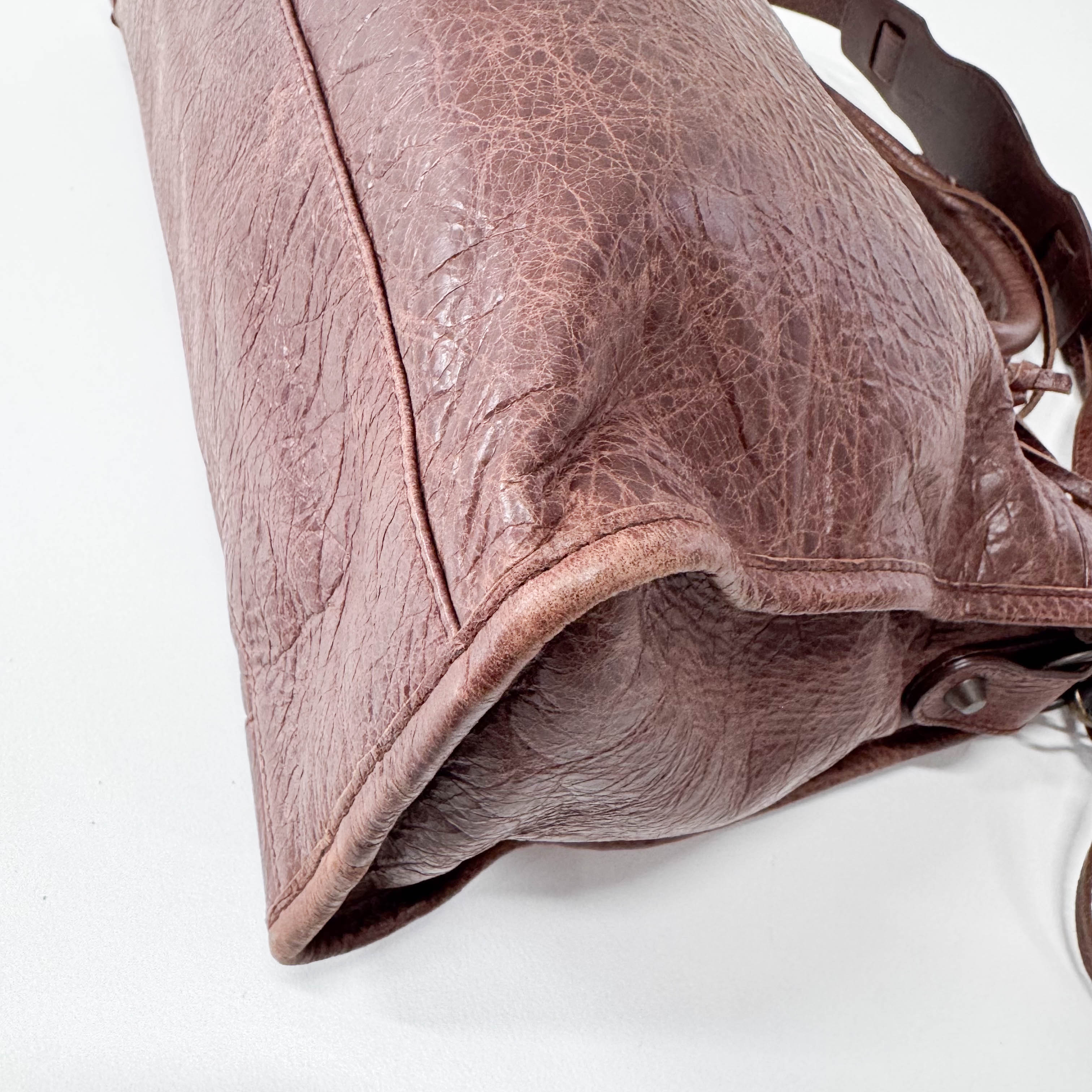 Giant City Brown Leather Bag