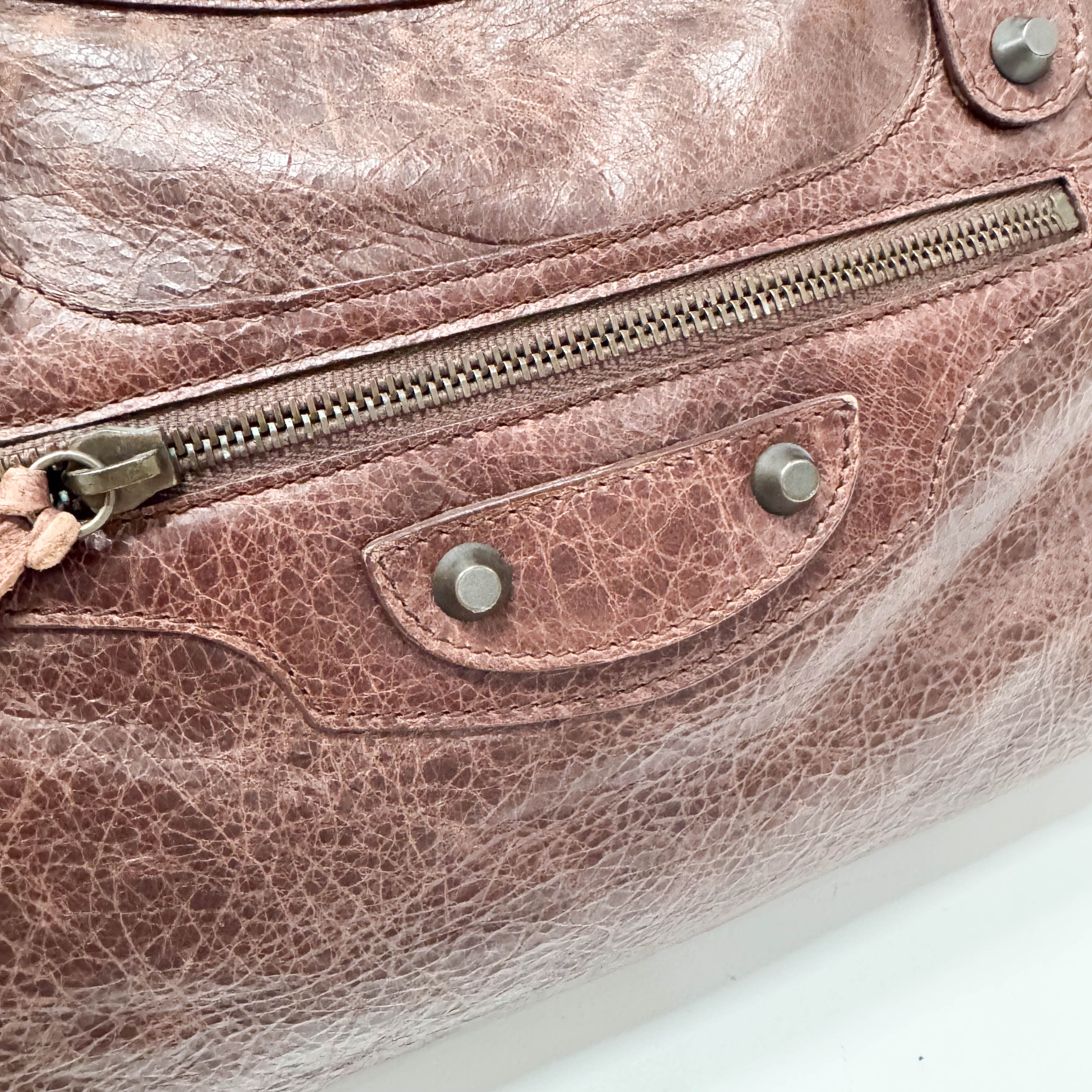 Giant City Brown Leather Bag