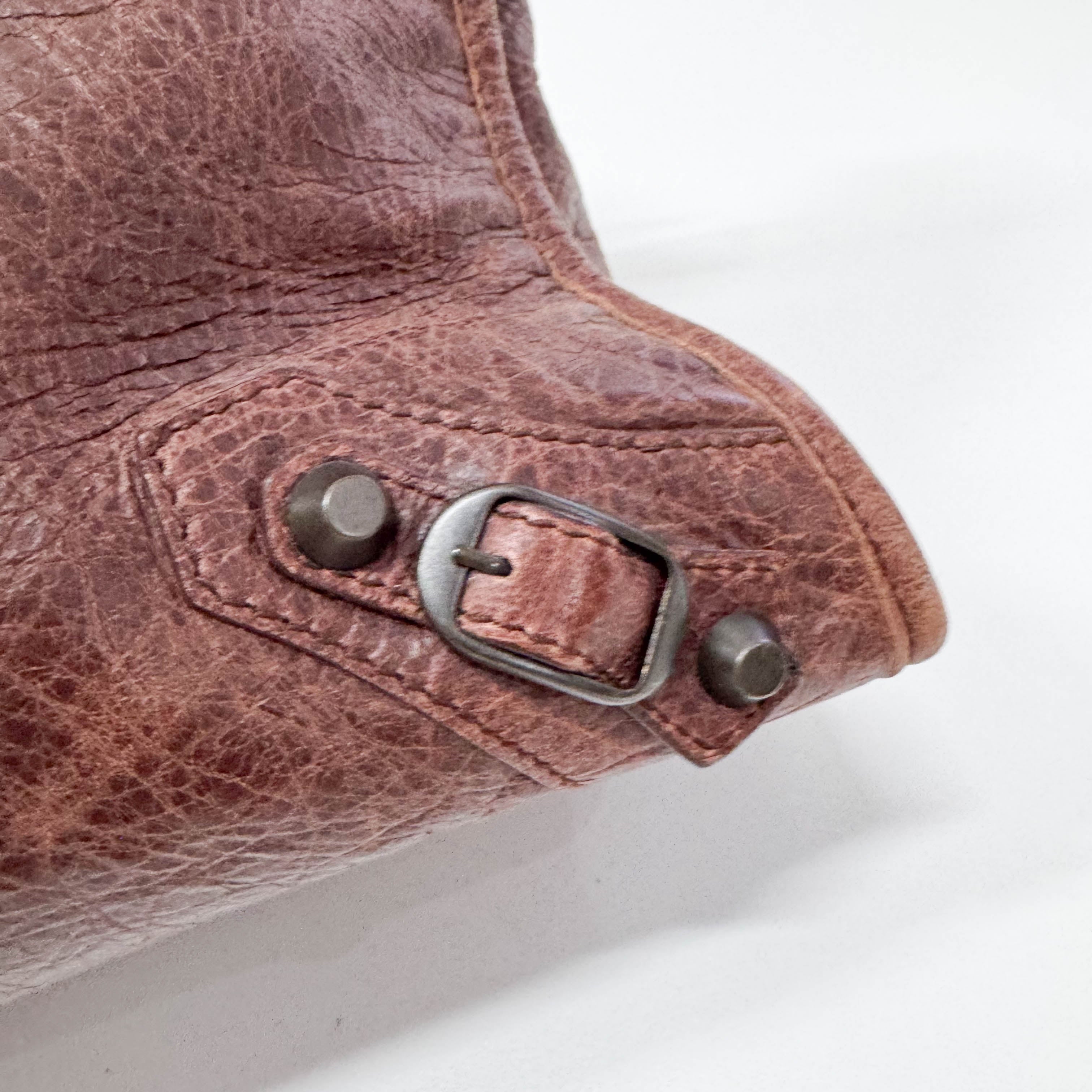 Giant City Brown Leather Bag