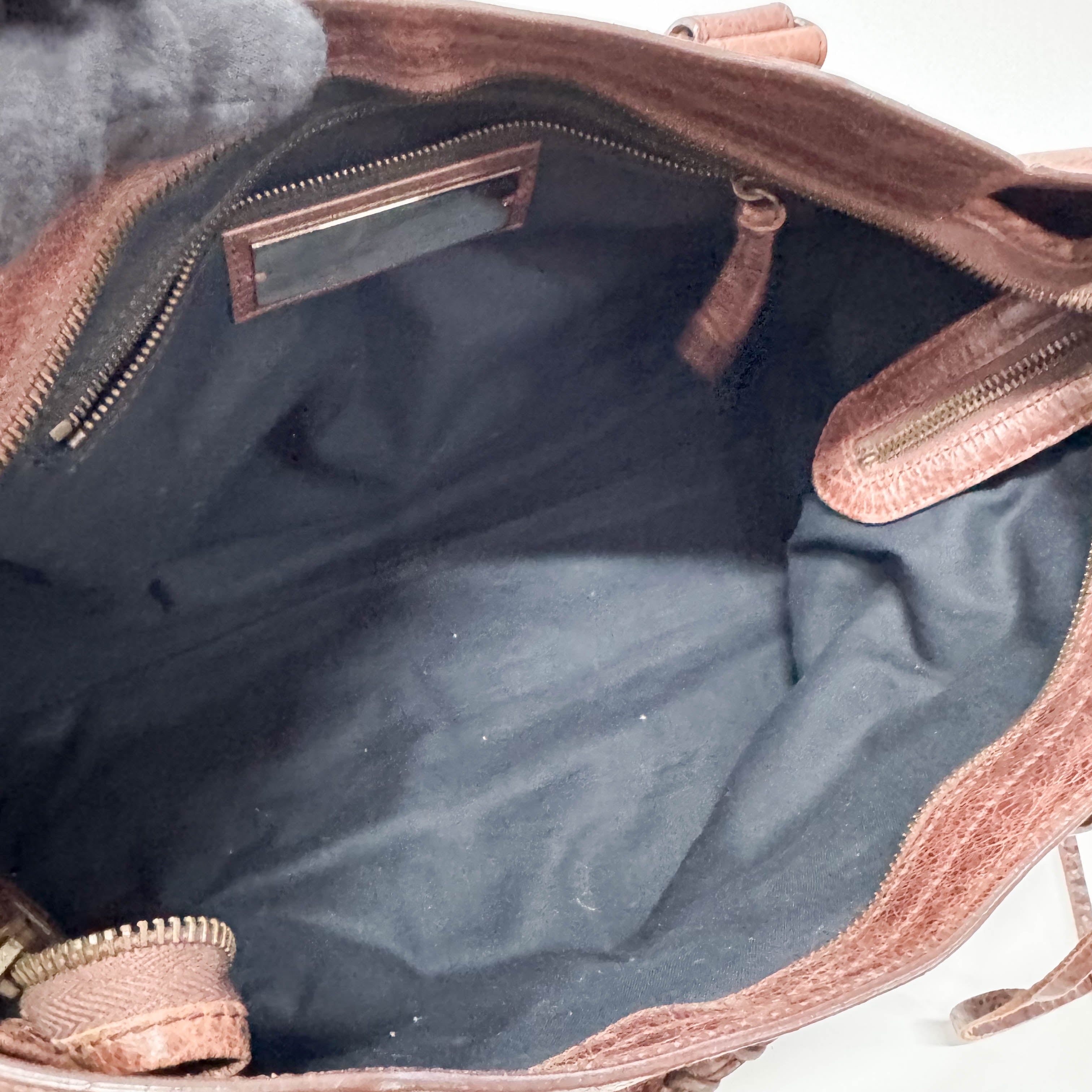 Giant City Brown Leather Bag