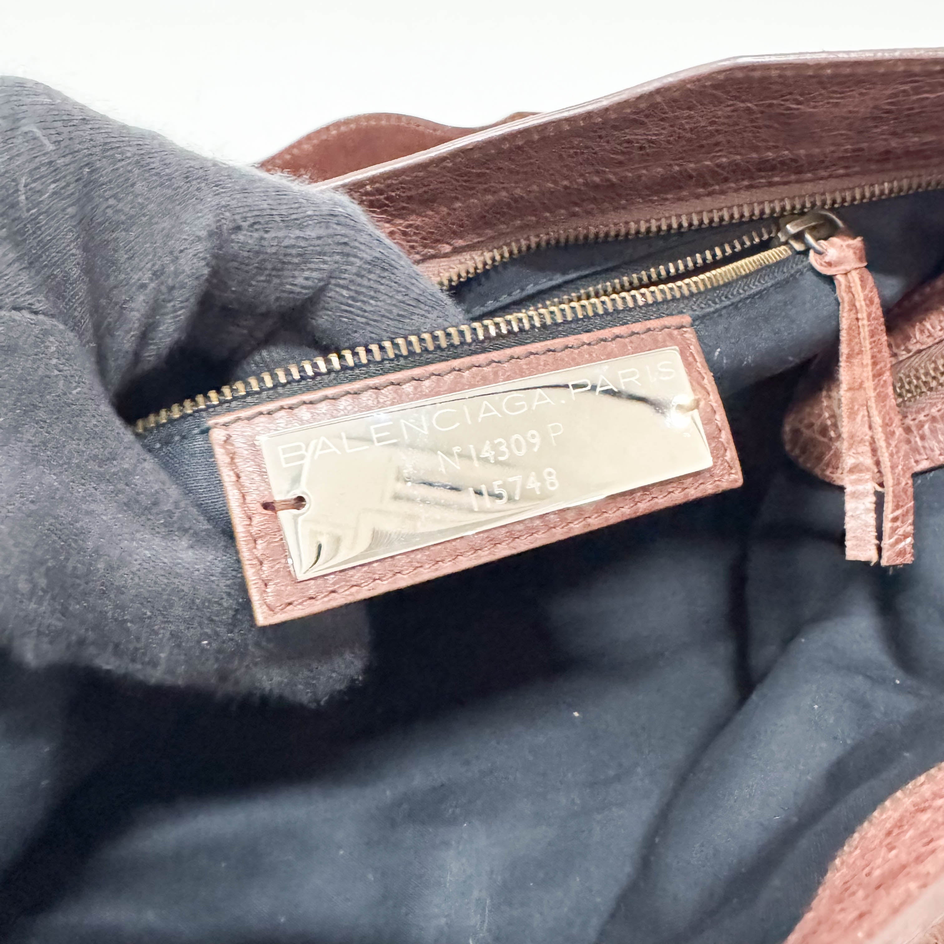 Giant City Brown Leather Bag