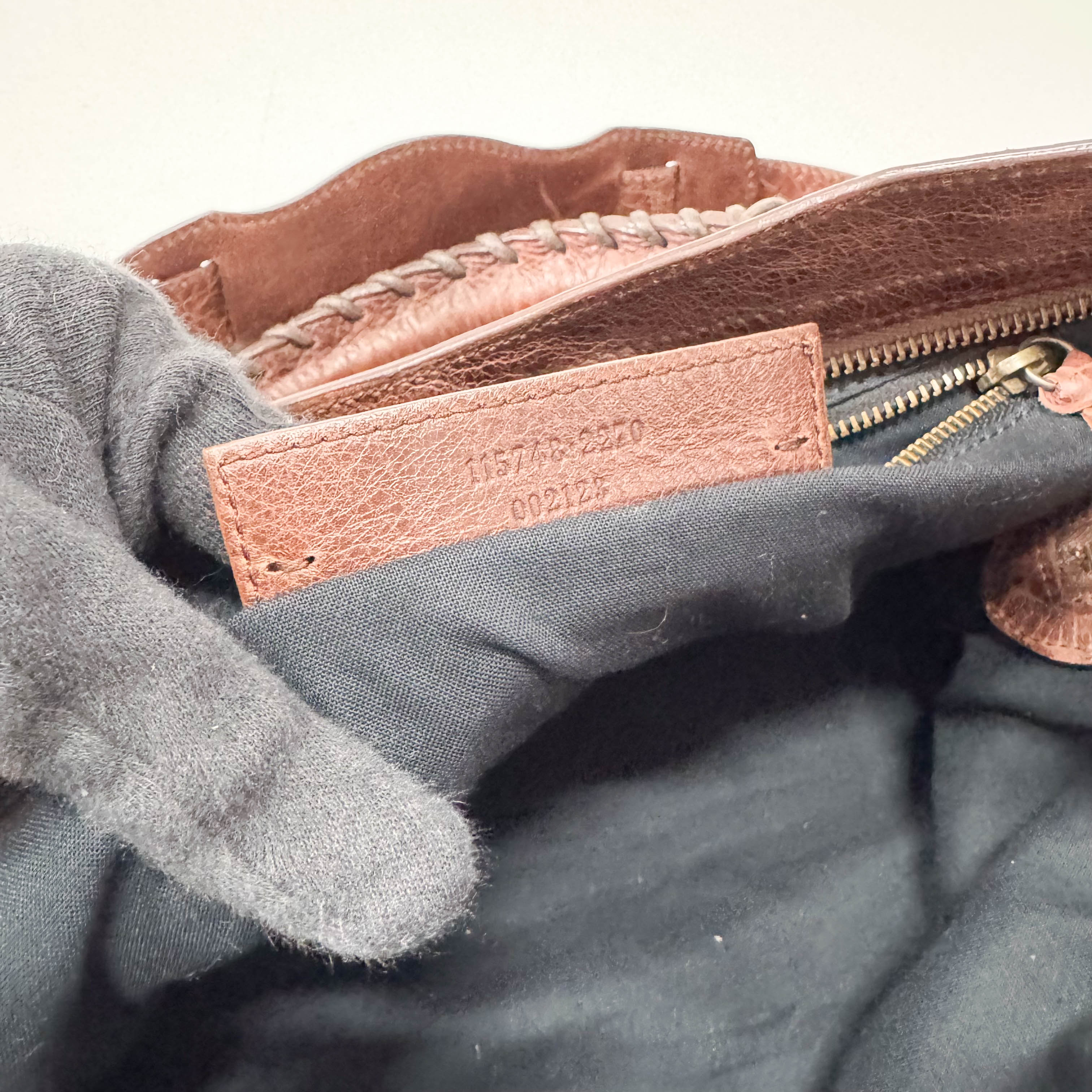 Giant City Brown Leather Bag