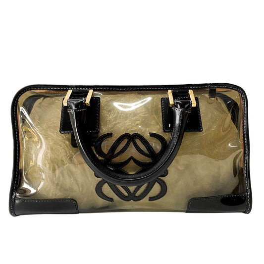 Anagram 28 Black Vinyl Handbag