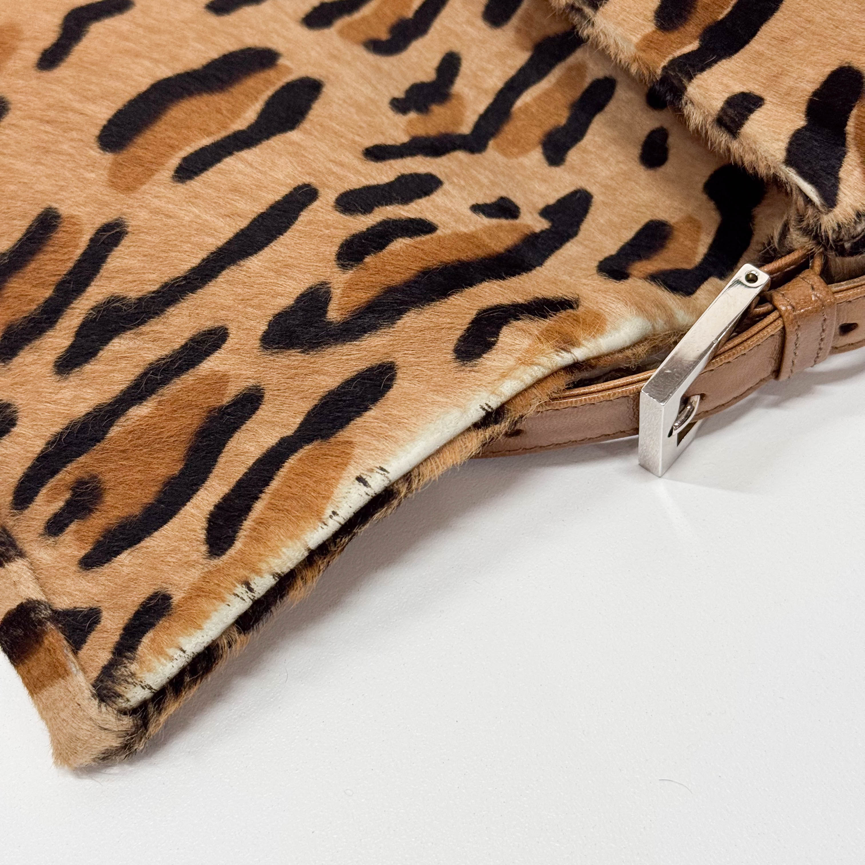 Mamma Baguette Leopard Print Bag