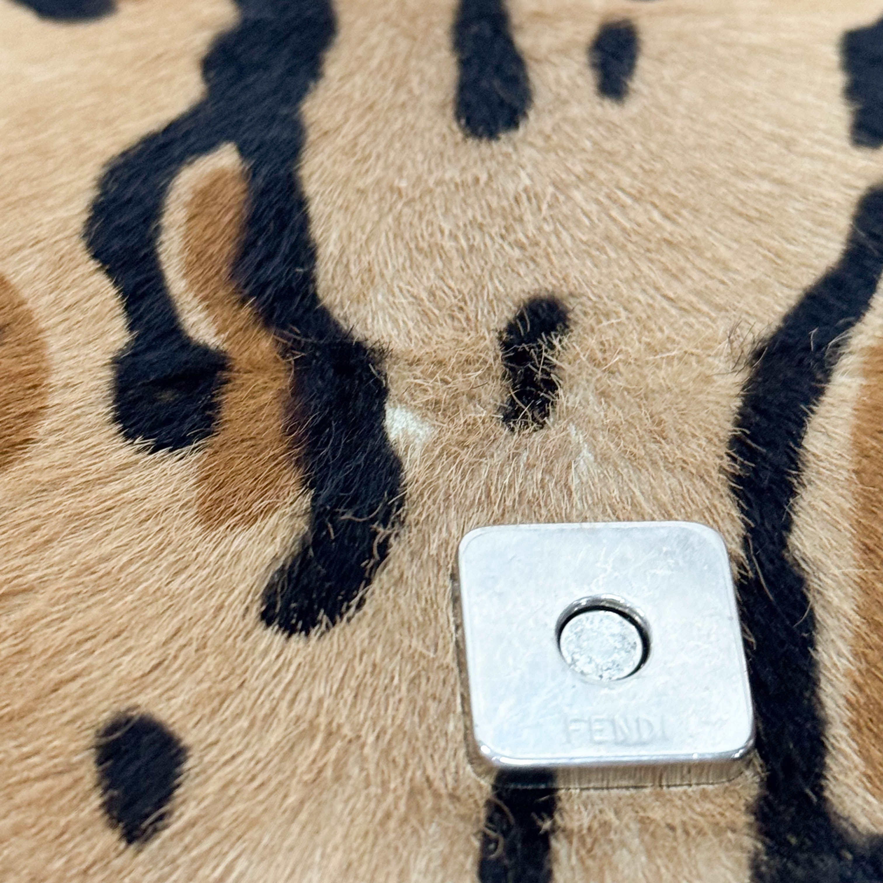 Mamma Baguette Leopard Print Bag