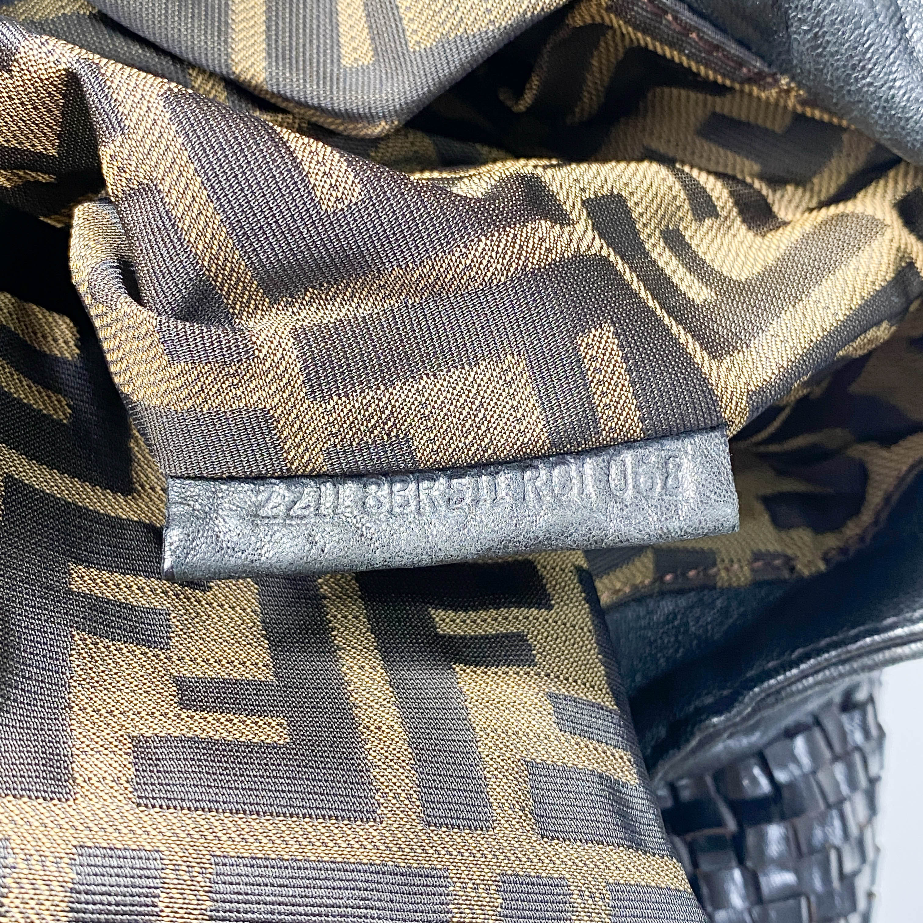 Spy Black Leather Bag