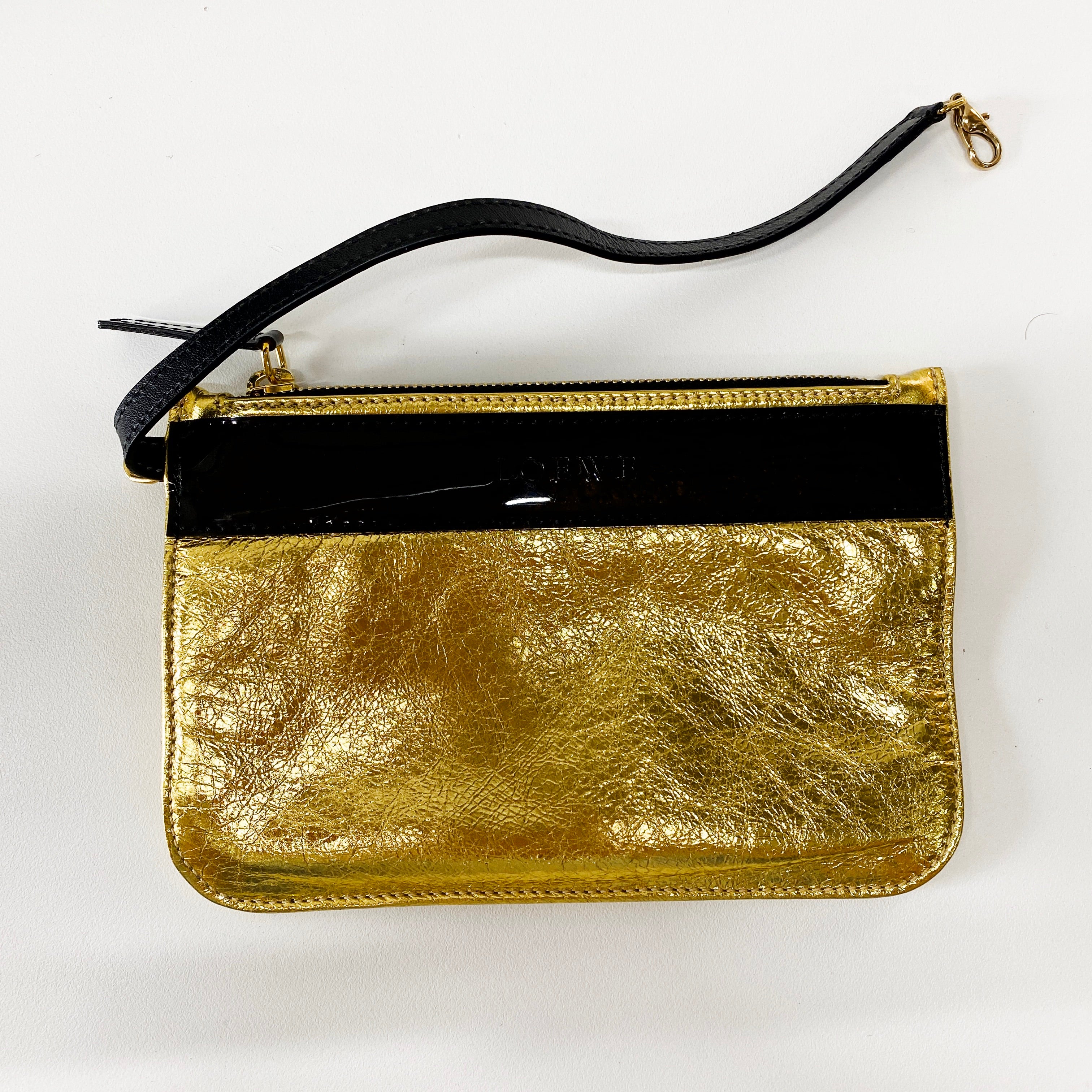 Anagram 28 Black Vinyl Handbag