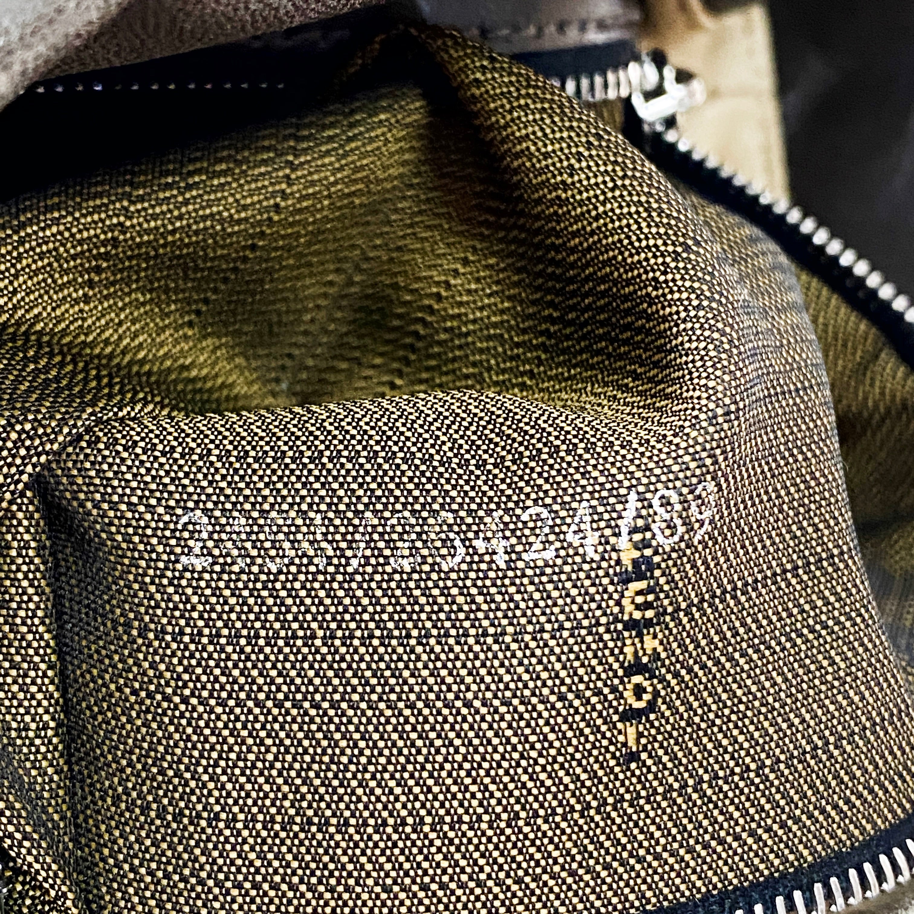 Baguette Silver Beaded & Croc Leather Shoulder Bag