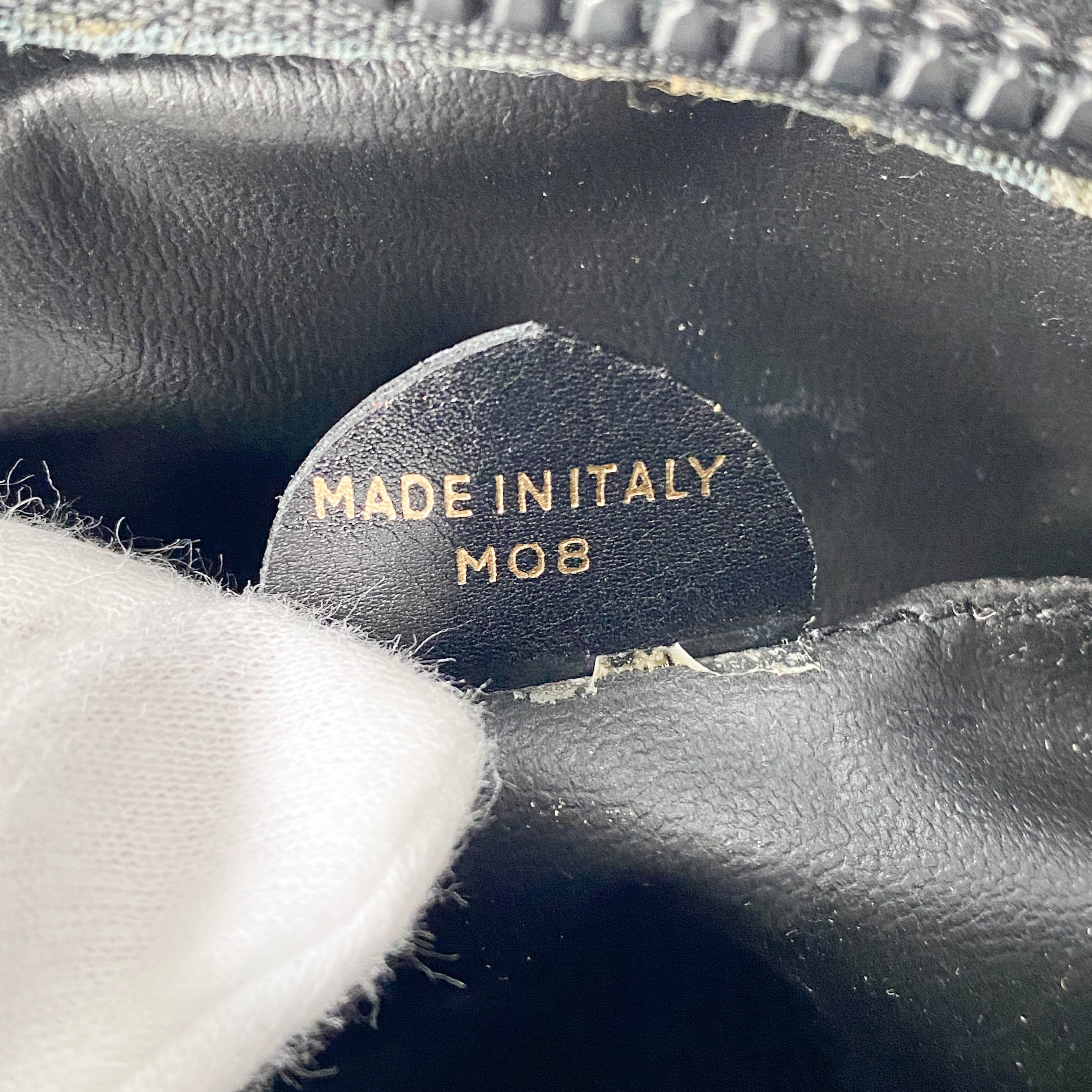 Mini Black Suede Handbag