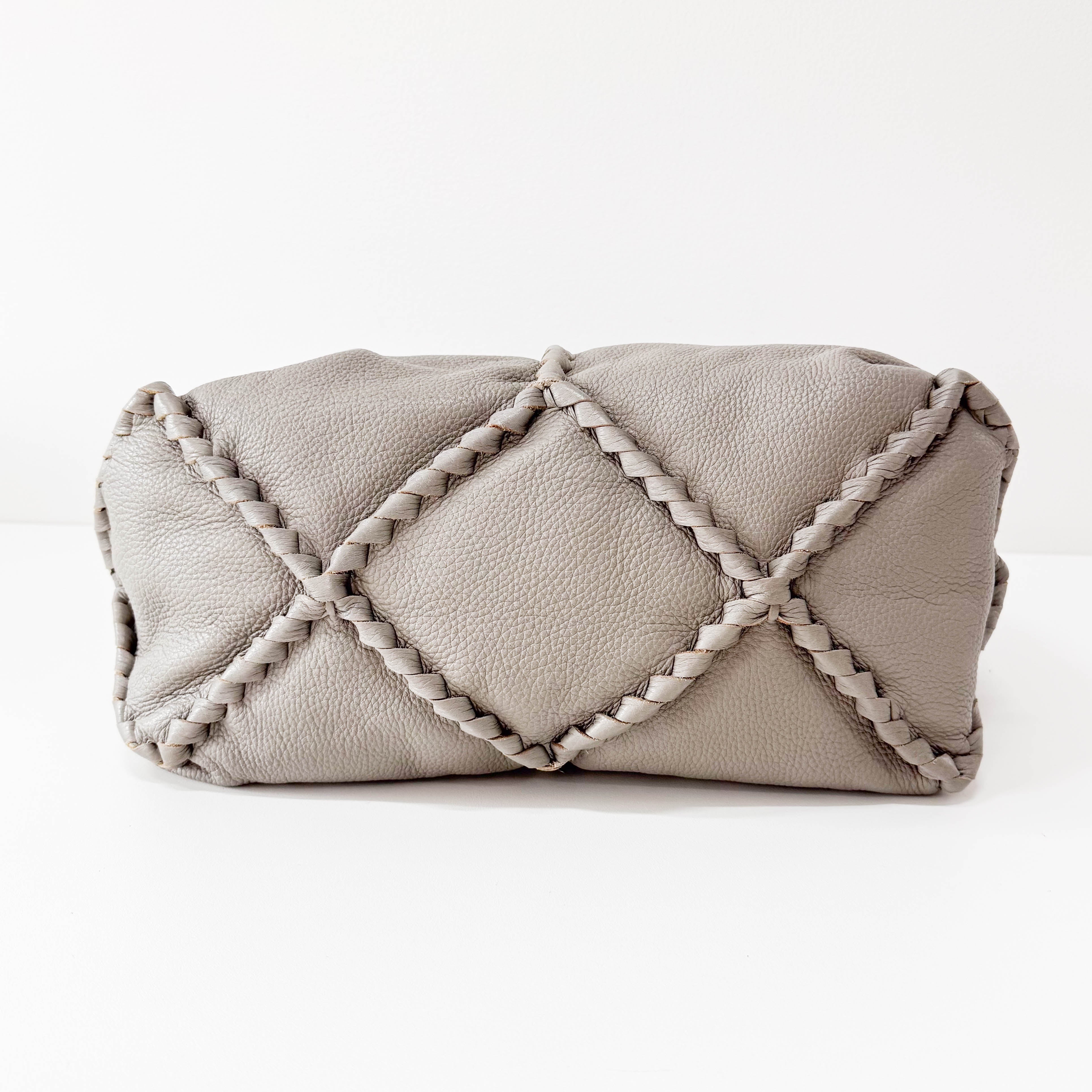 Cervo Hobo Leather Tote Bag