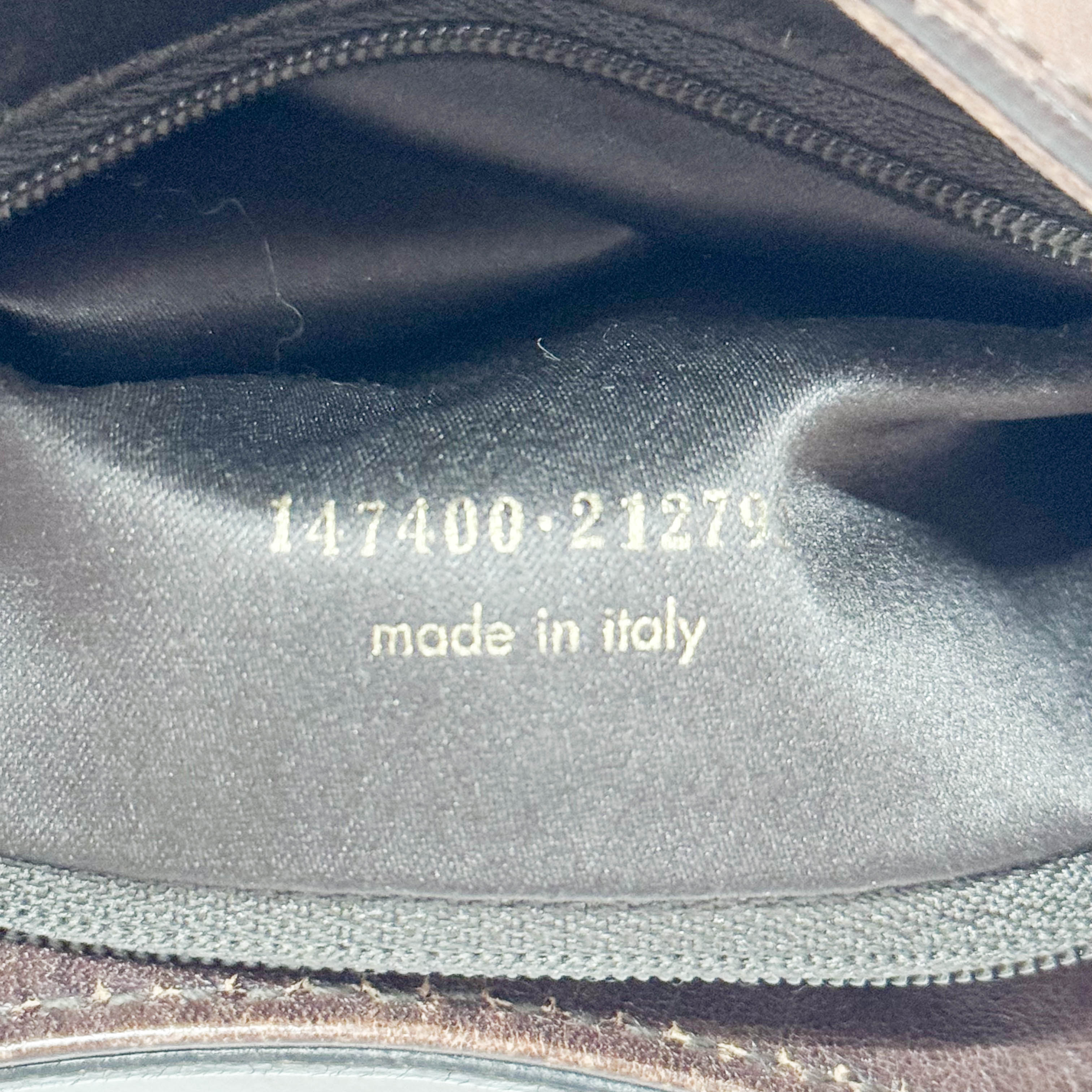 Brown Canvas Shoulder Bag