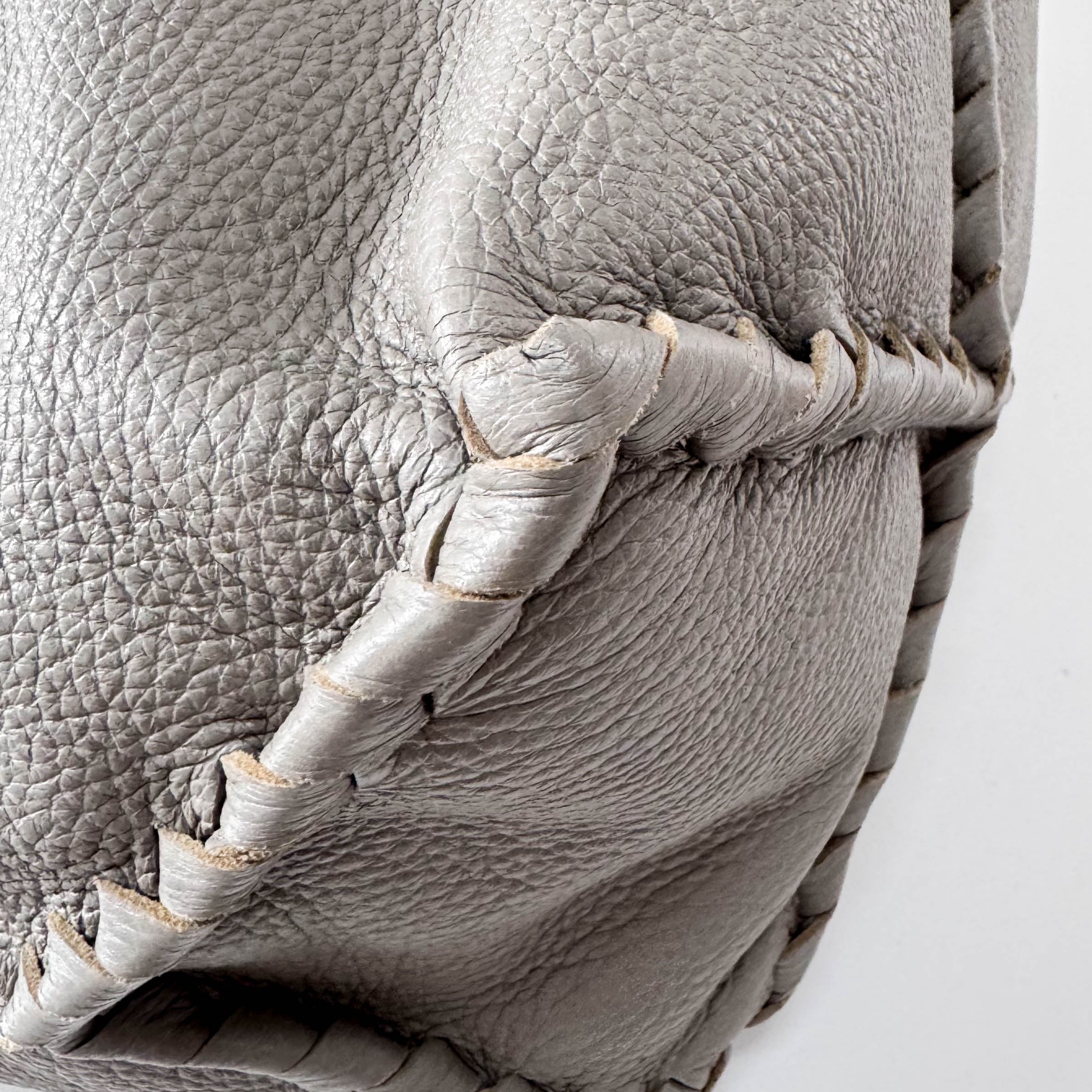 Cervo Hobo Leather Tote Bag