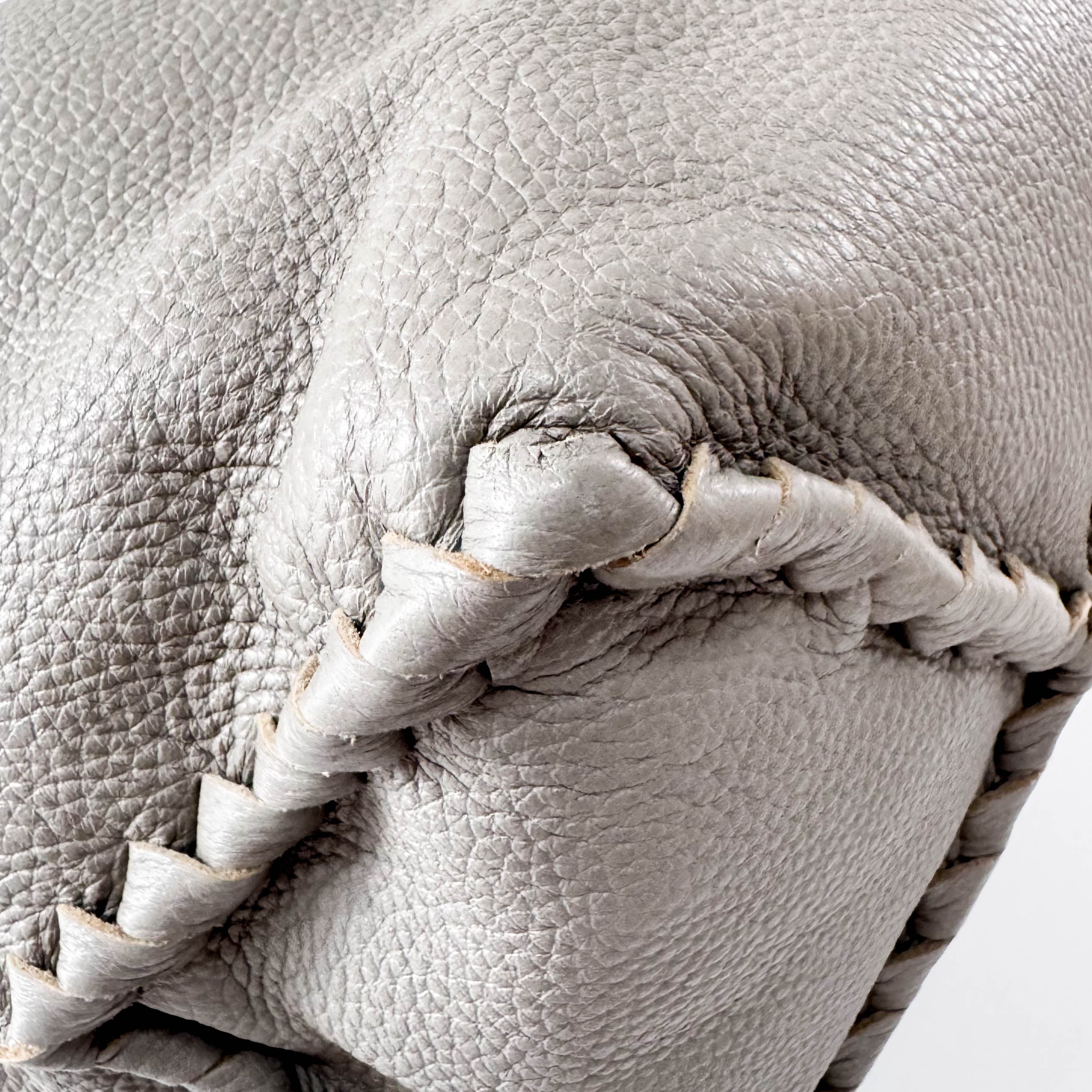 Cervo Hobo Leather Tote Bag