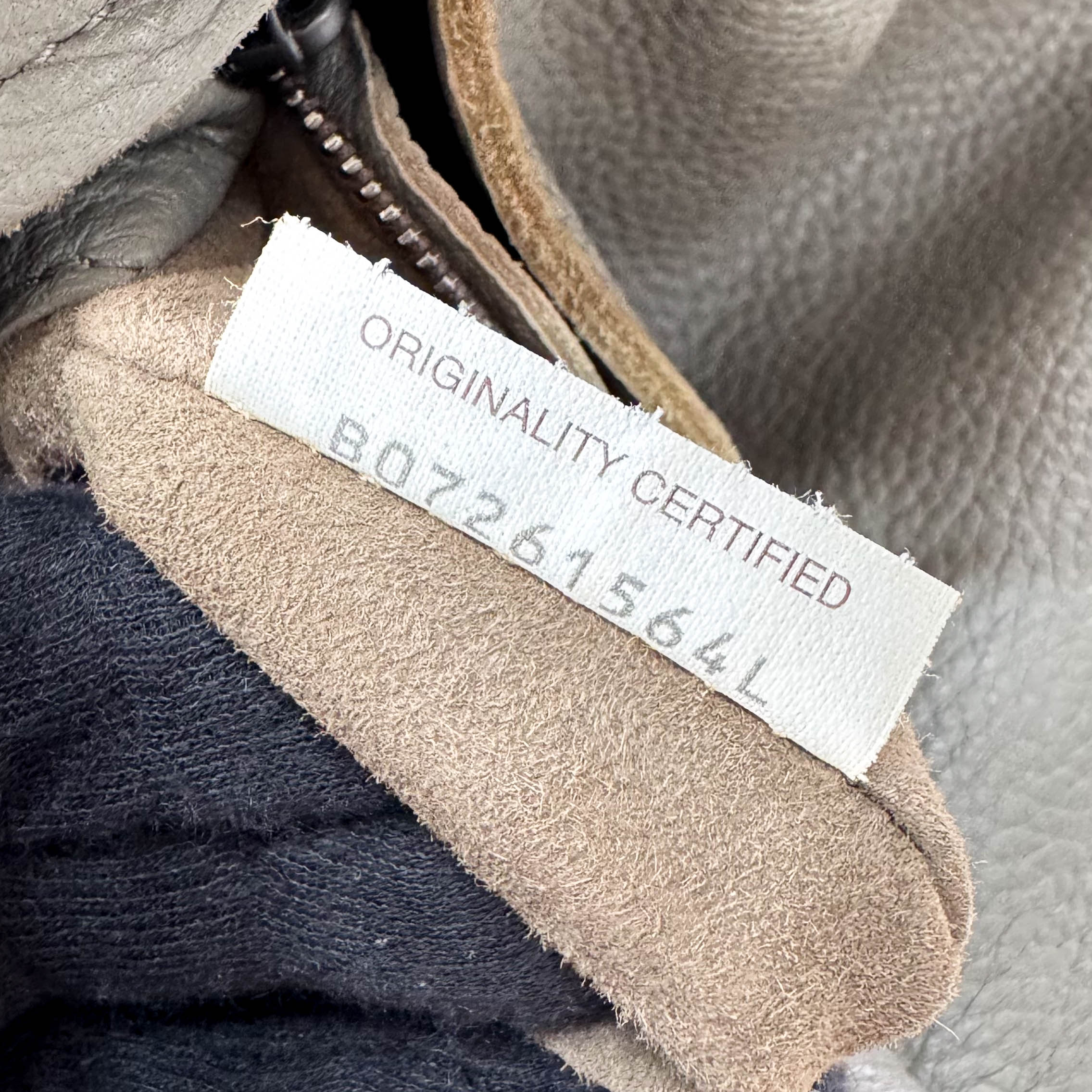 Cervo Hobo Leather Tote Bag