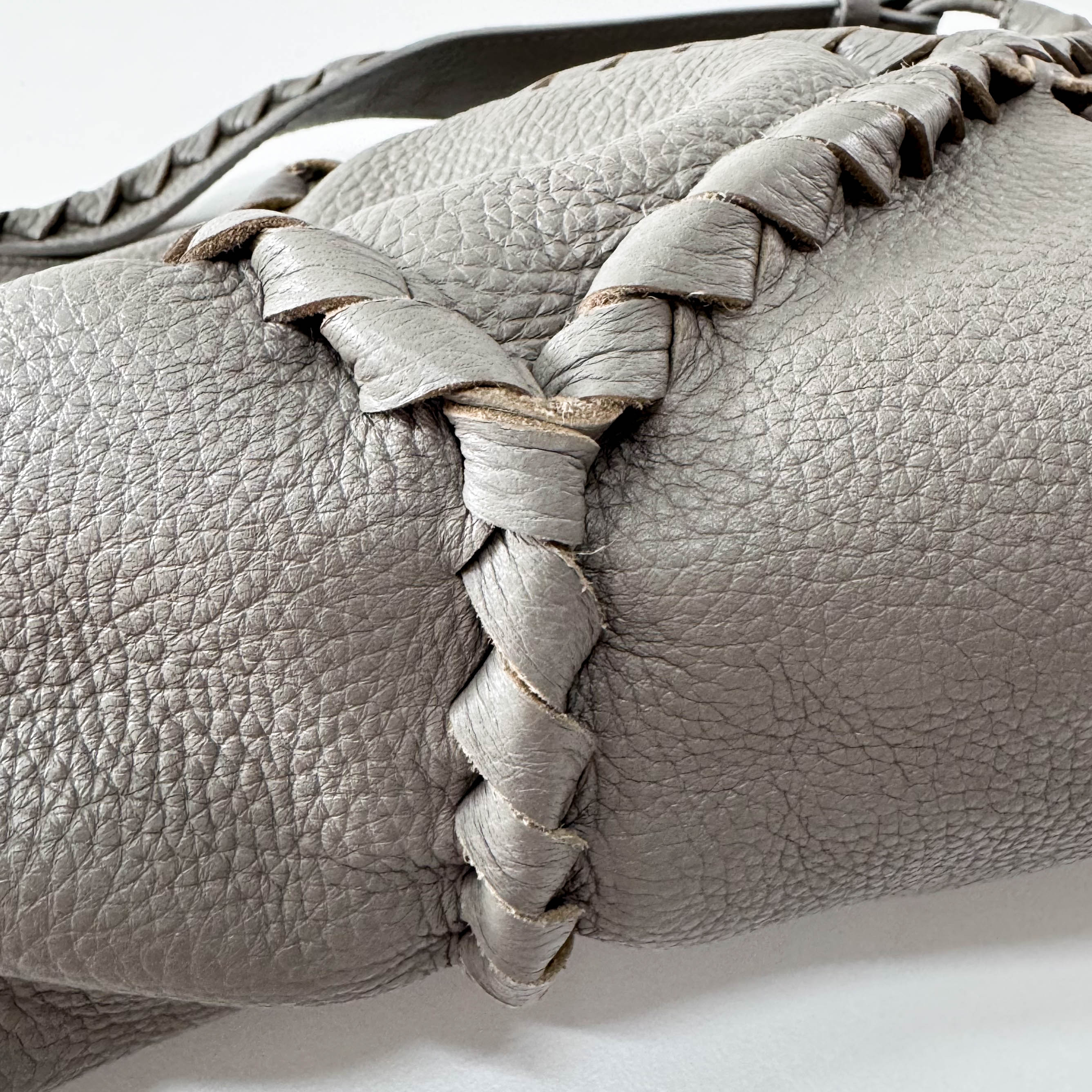 Cervo Hobo Leather Tote Bag