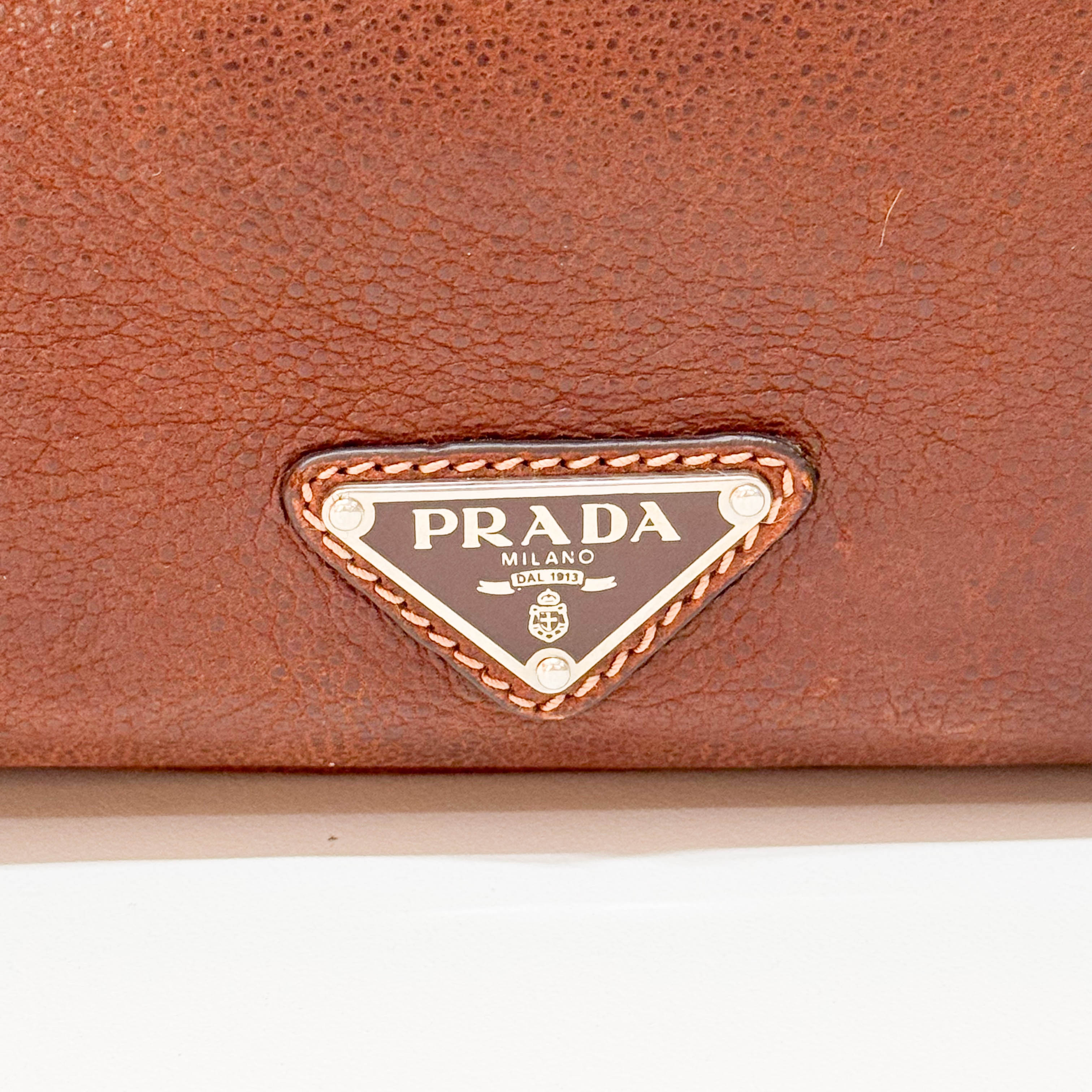 Brown Leather Shoulder Bag