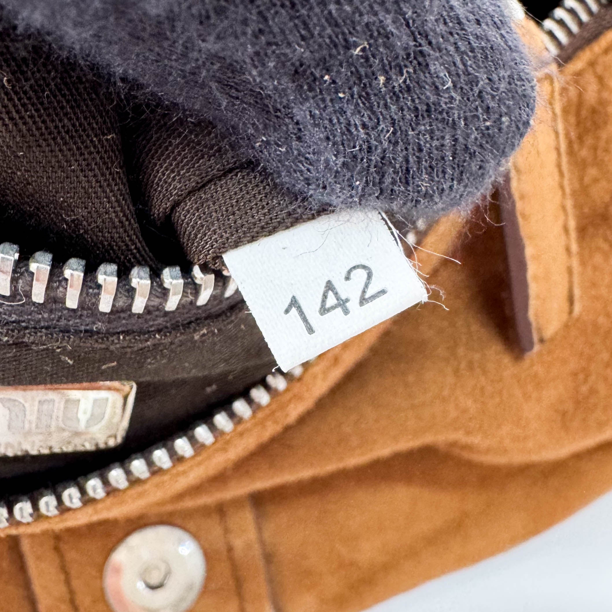 Little Flower Buckle Suede Bag