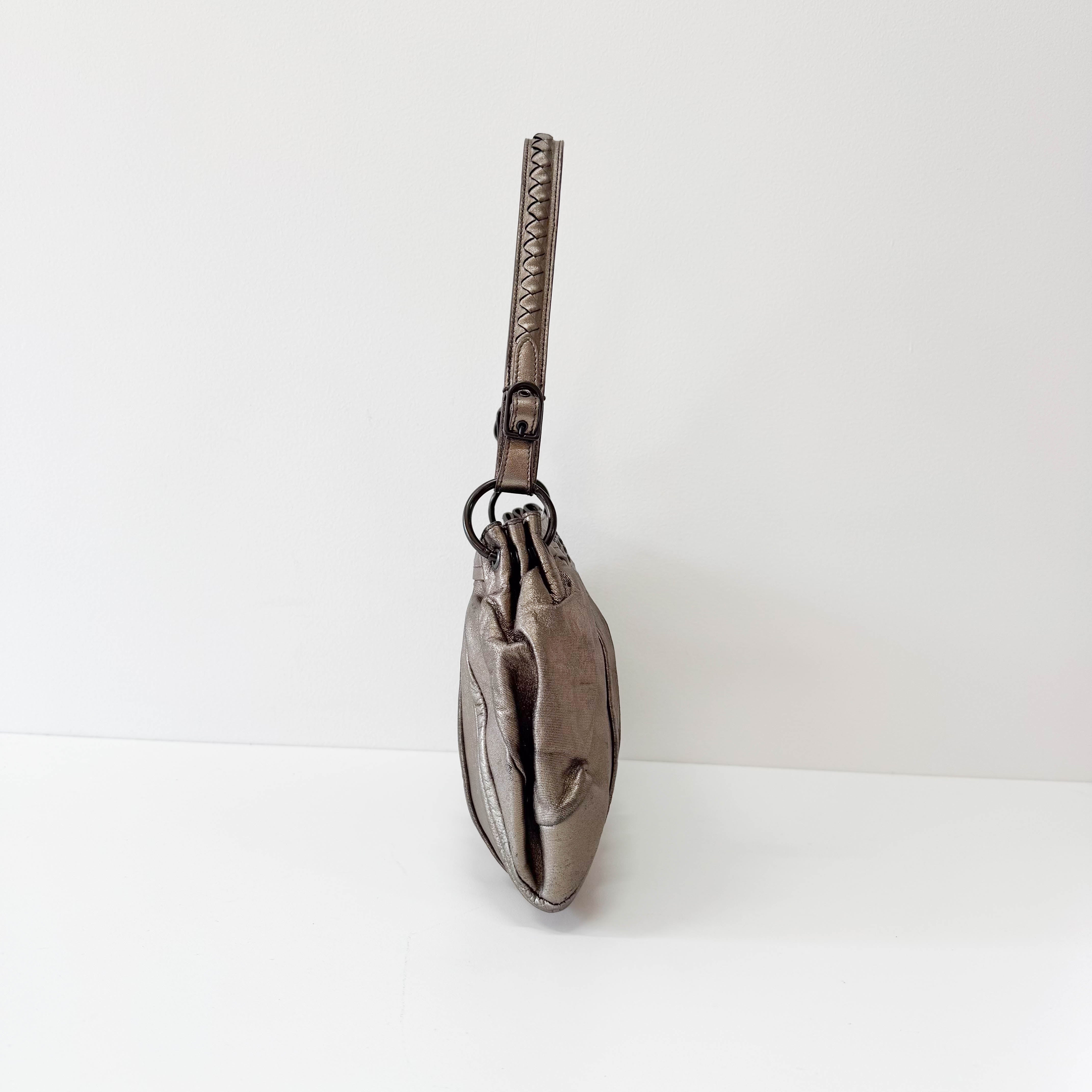 Archive Metallic Gold Leather Shoulder Bag