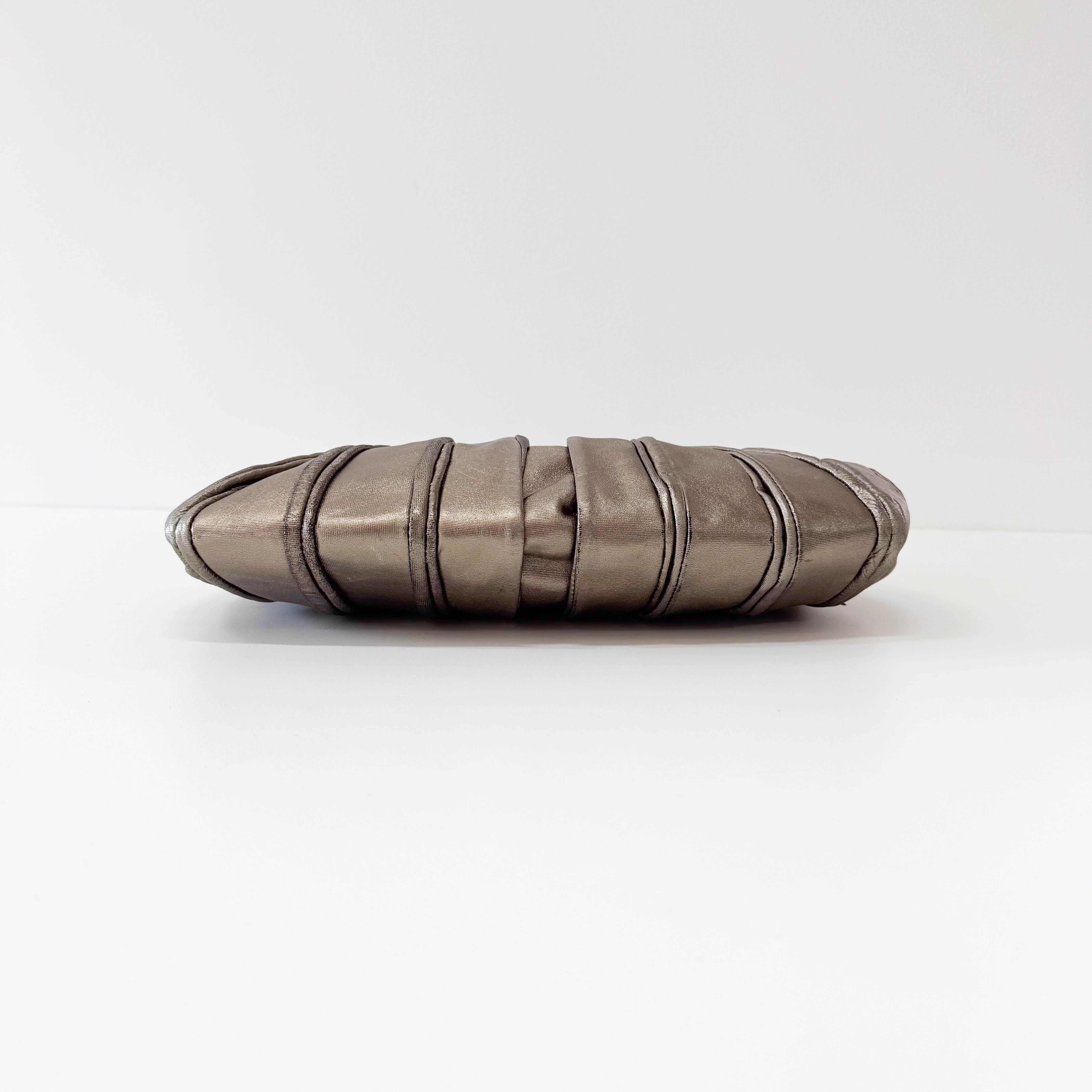 Archive Metallic Gold Leather Shoulder Bag