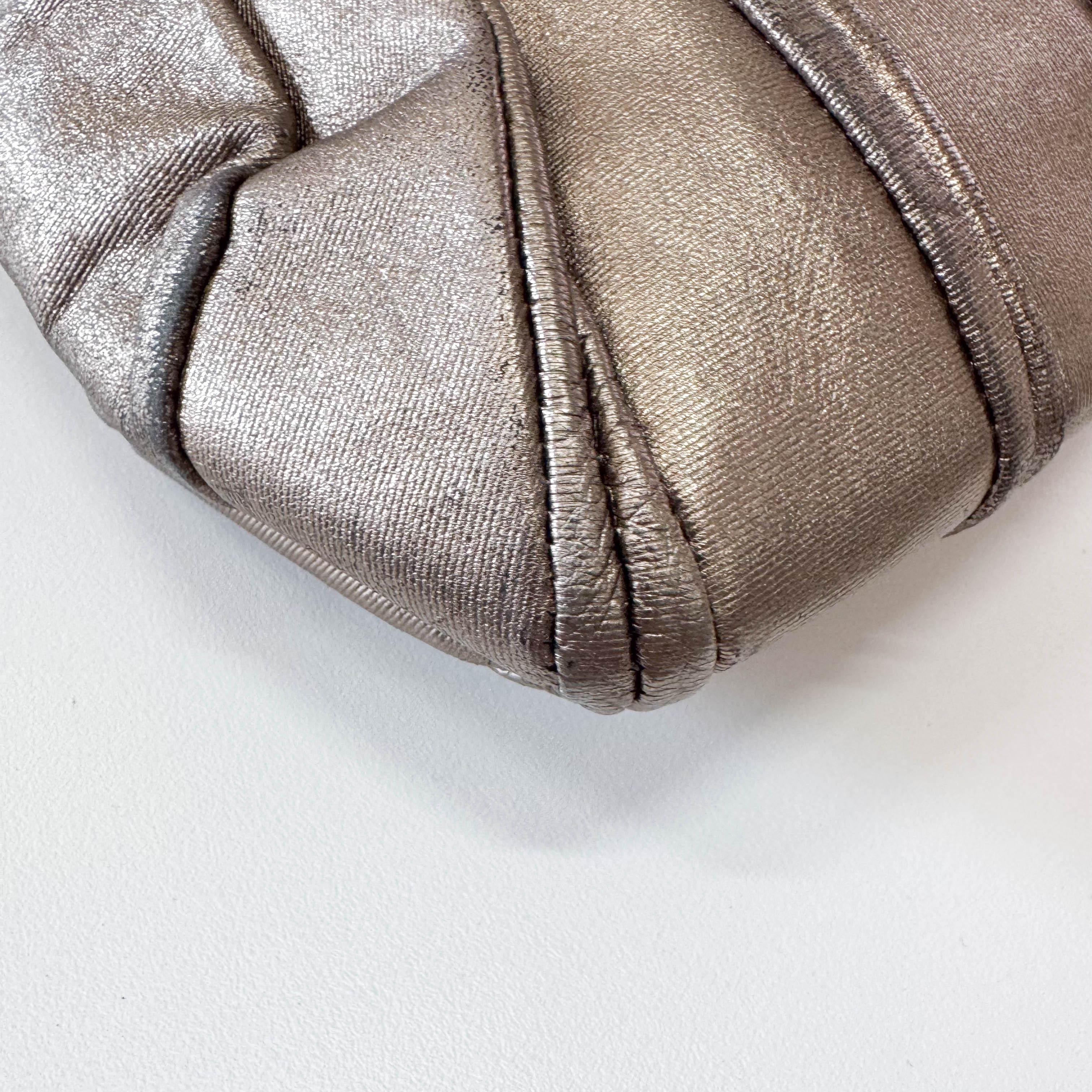 Archive Metallic Gold Leather Shoulder Bag