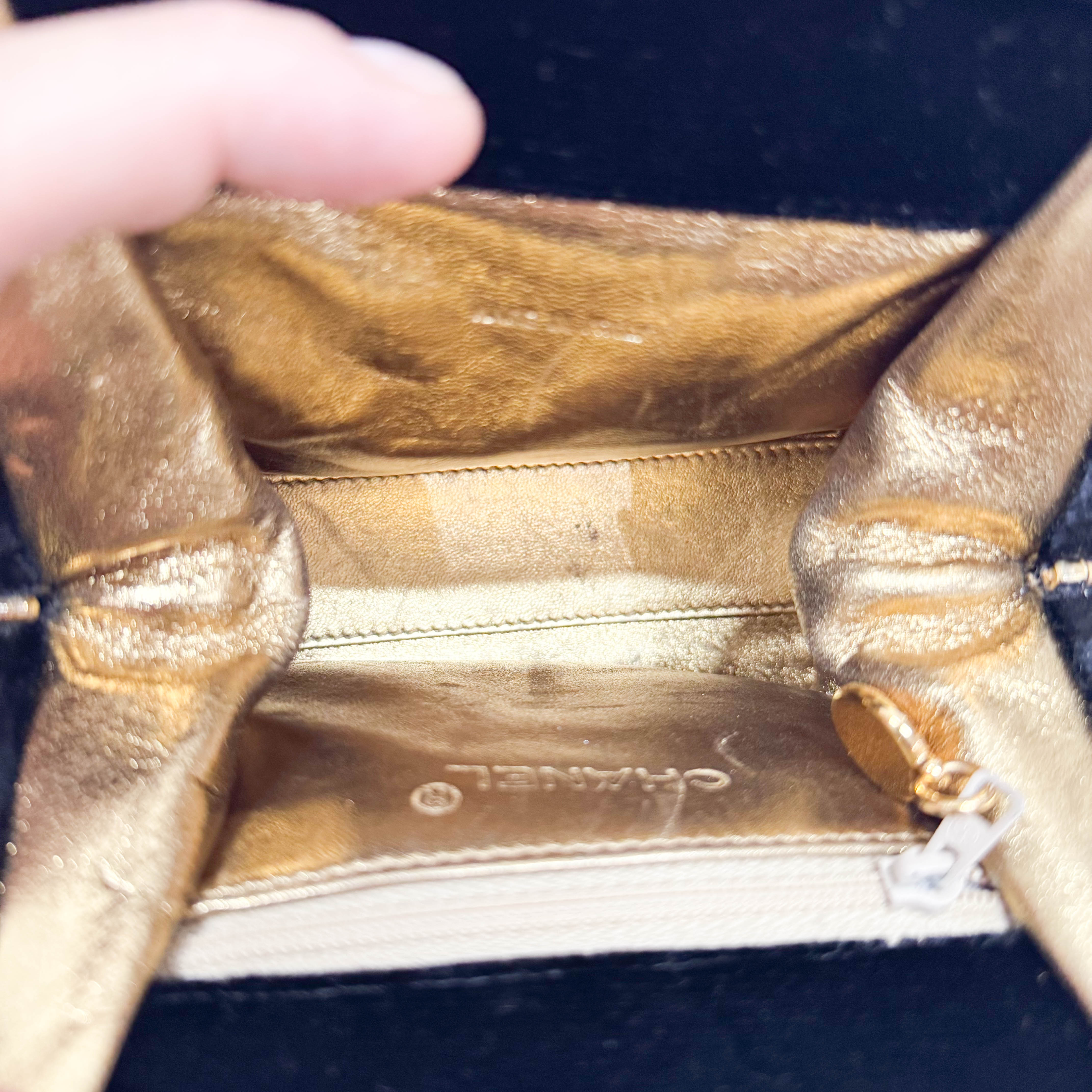 Black Velvet Handbag