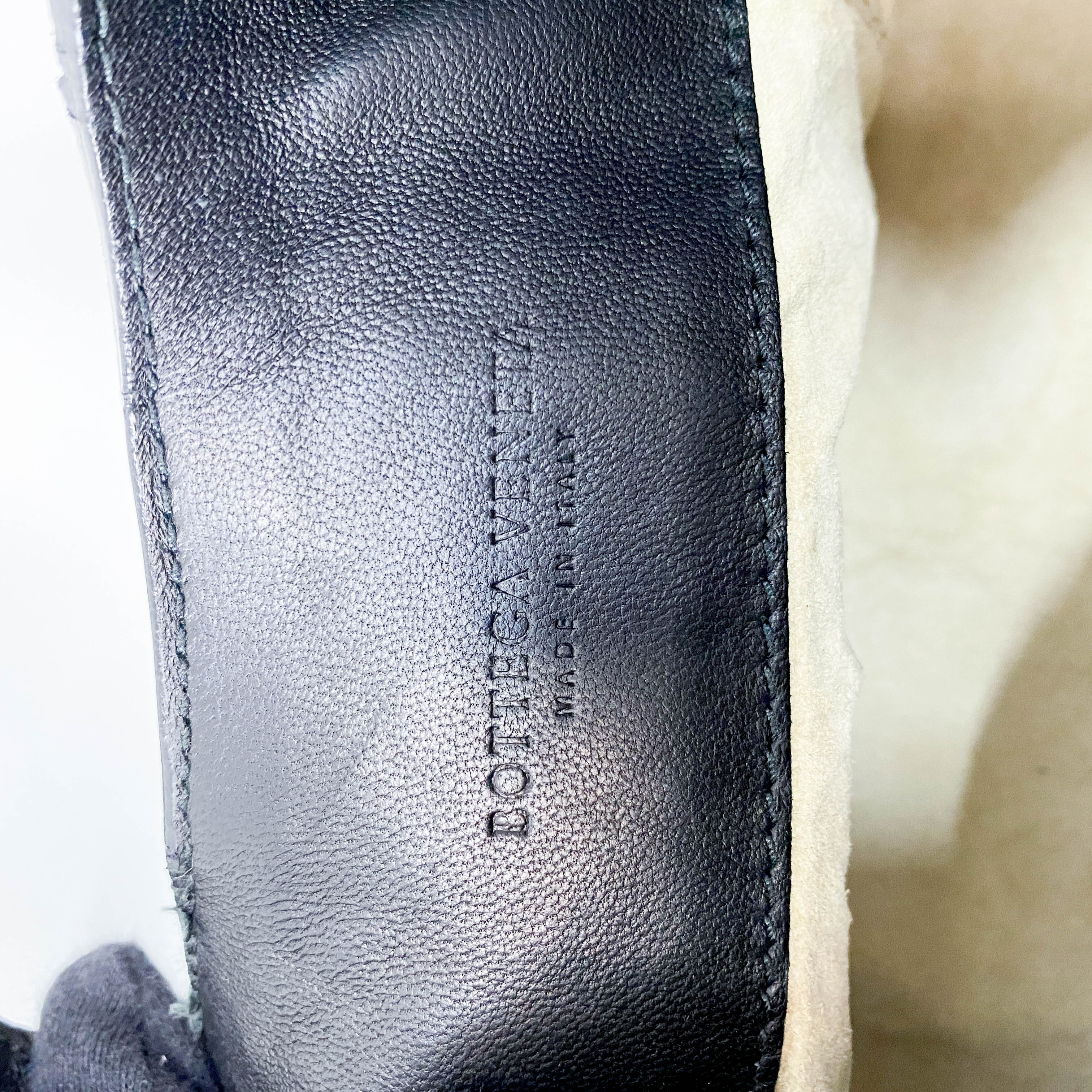 Black Intrecciato Leather Shoulder Bag