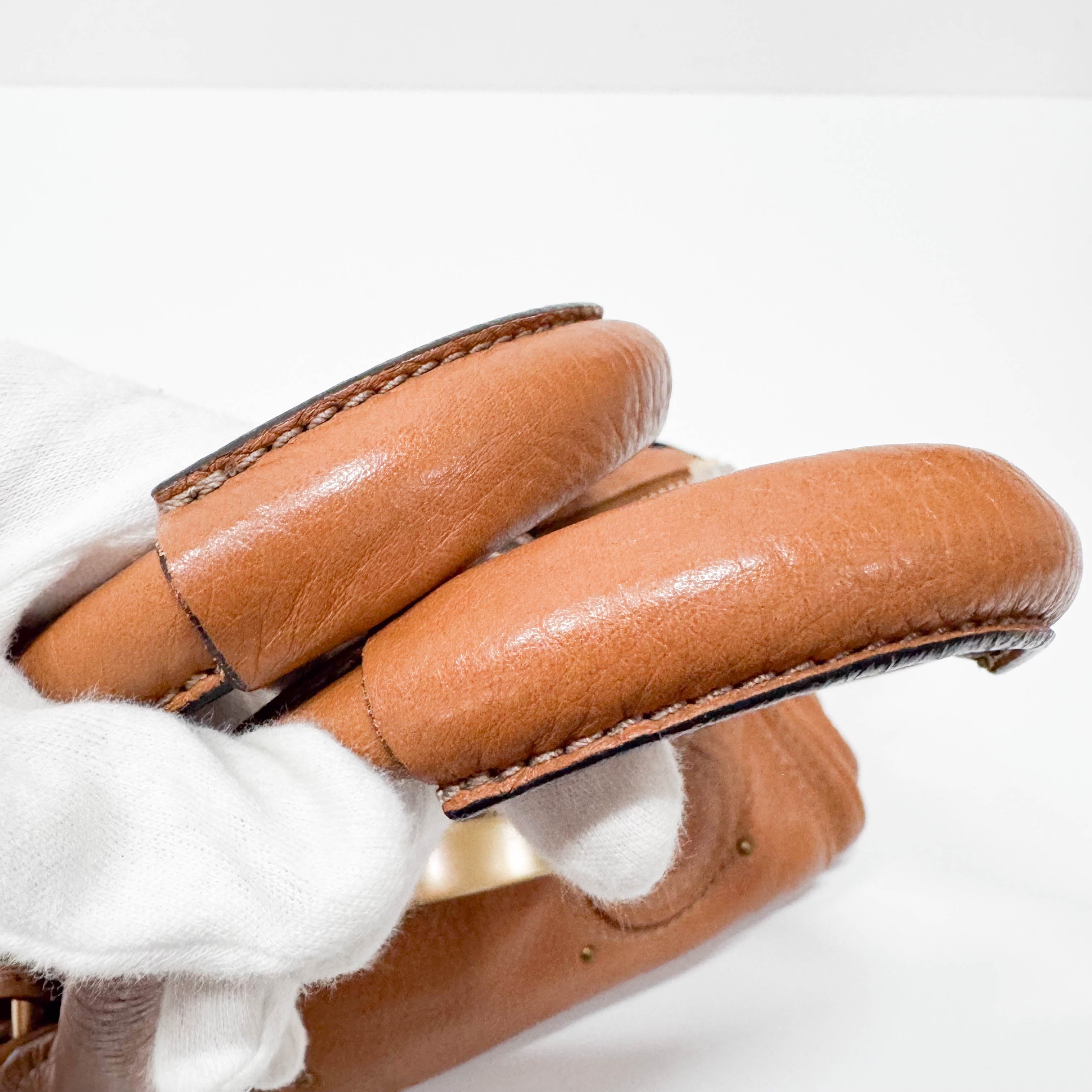 Paddington Small Brown Leather Shoulder Bag