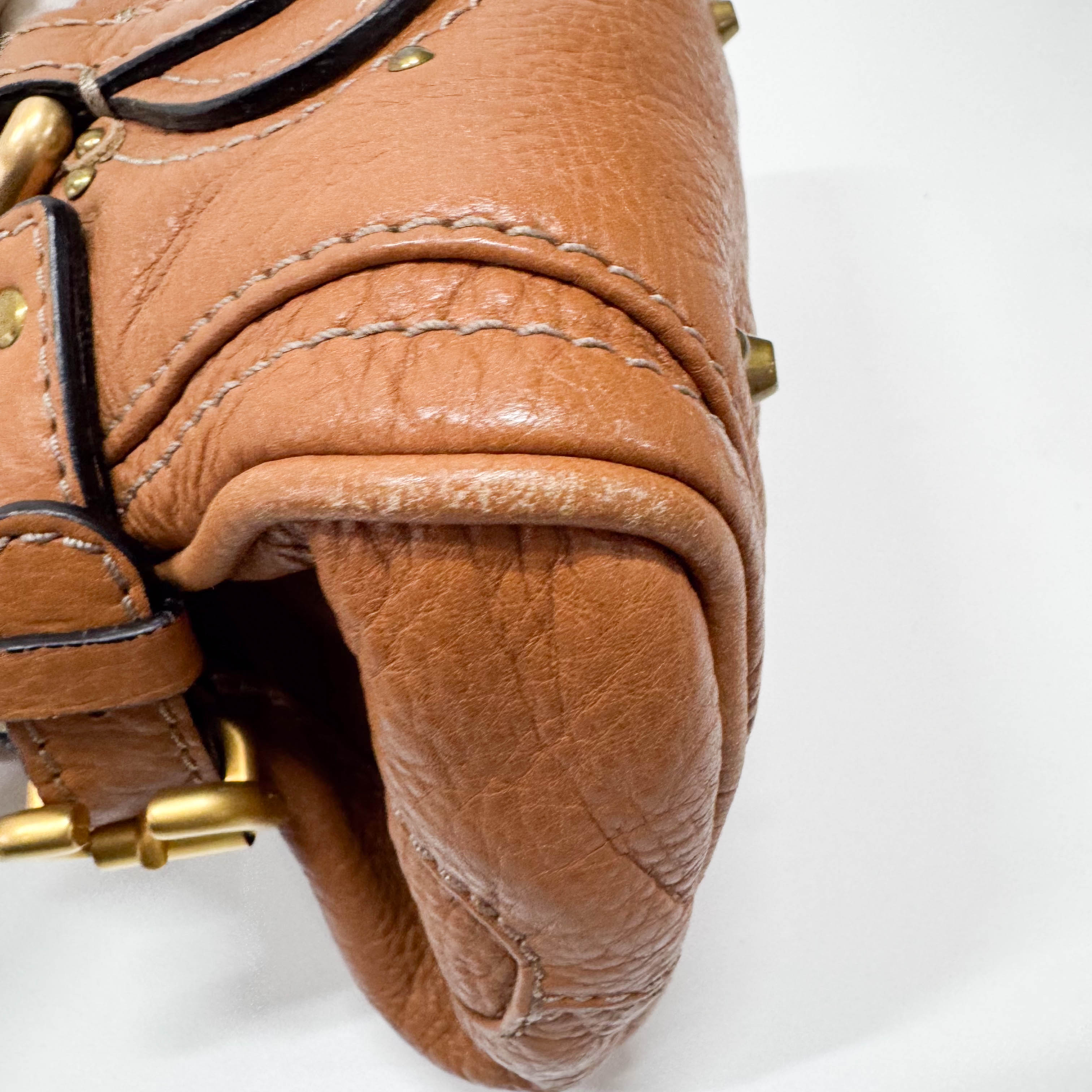 Paddington Small Brown Leather Shoulder Bag