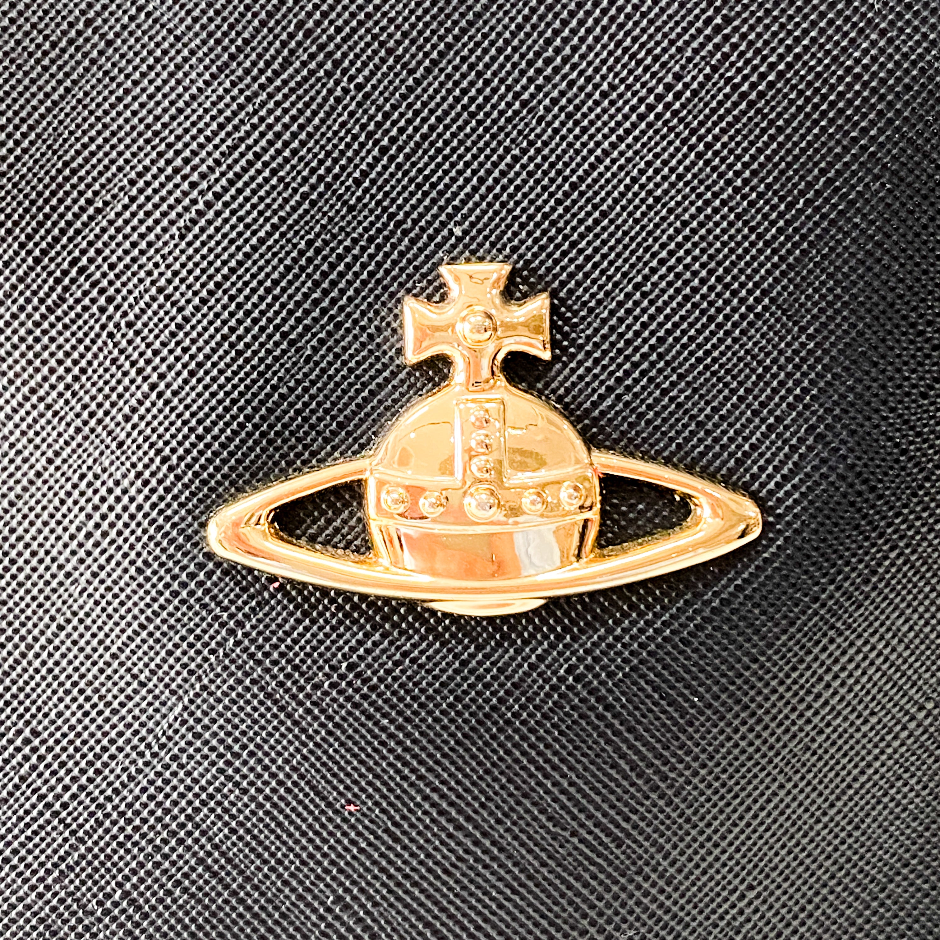 Black Leather Handle Bag