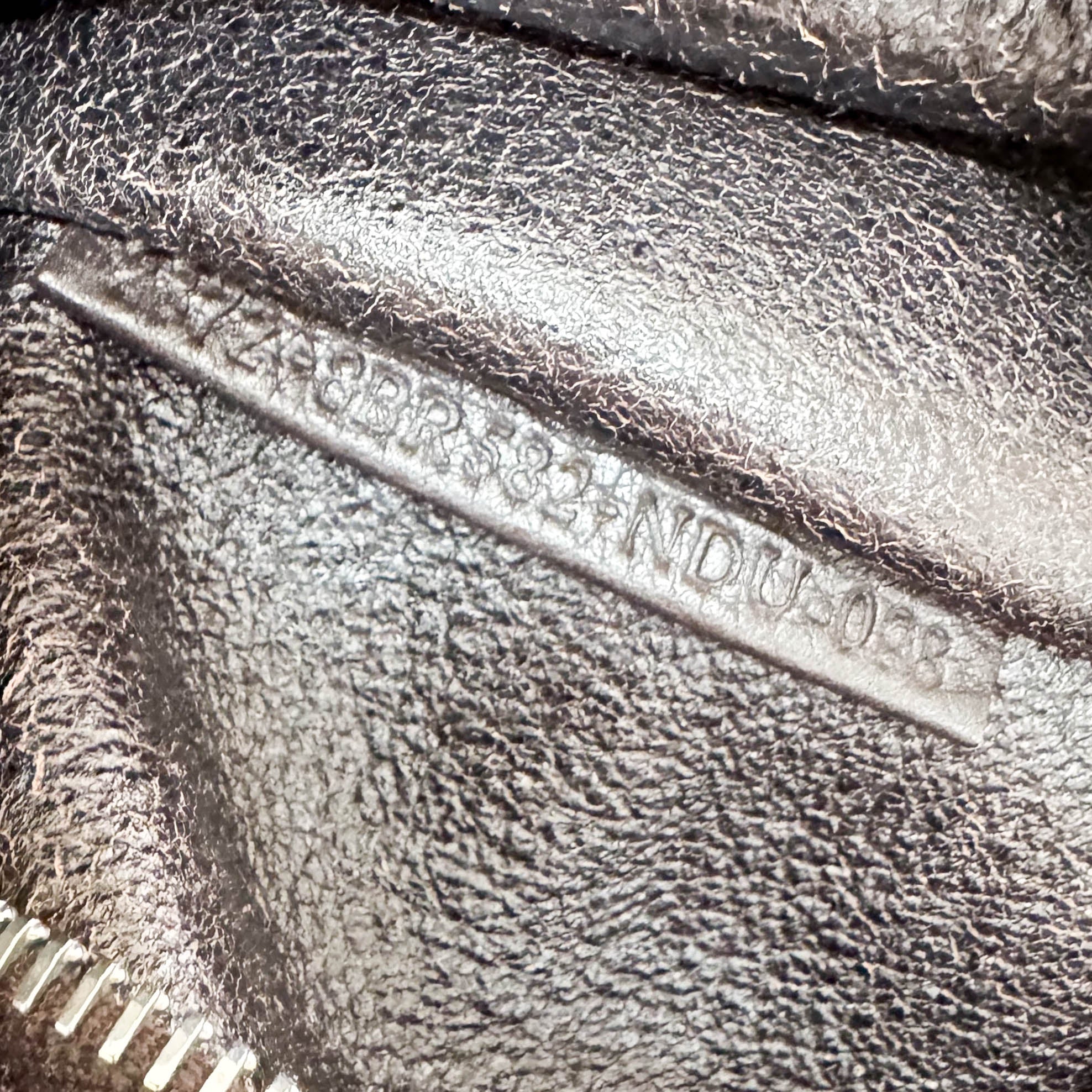 Leather Stitch Hobo Shoulder Bag