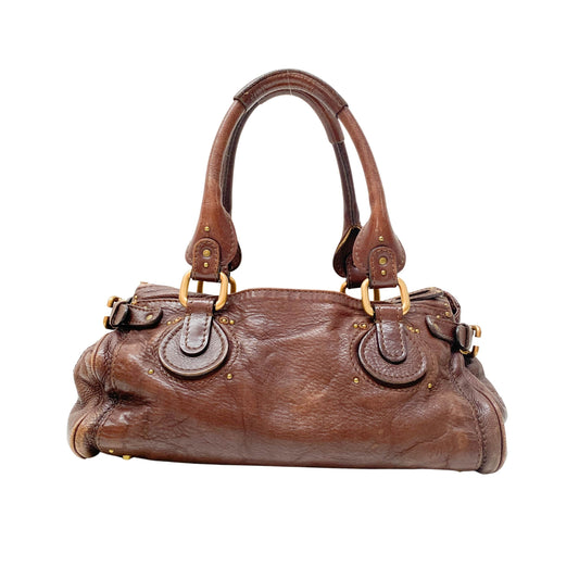 Paddington Brown Leather Shoulder Bag