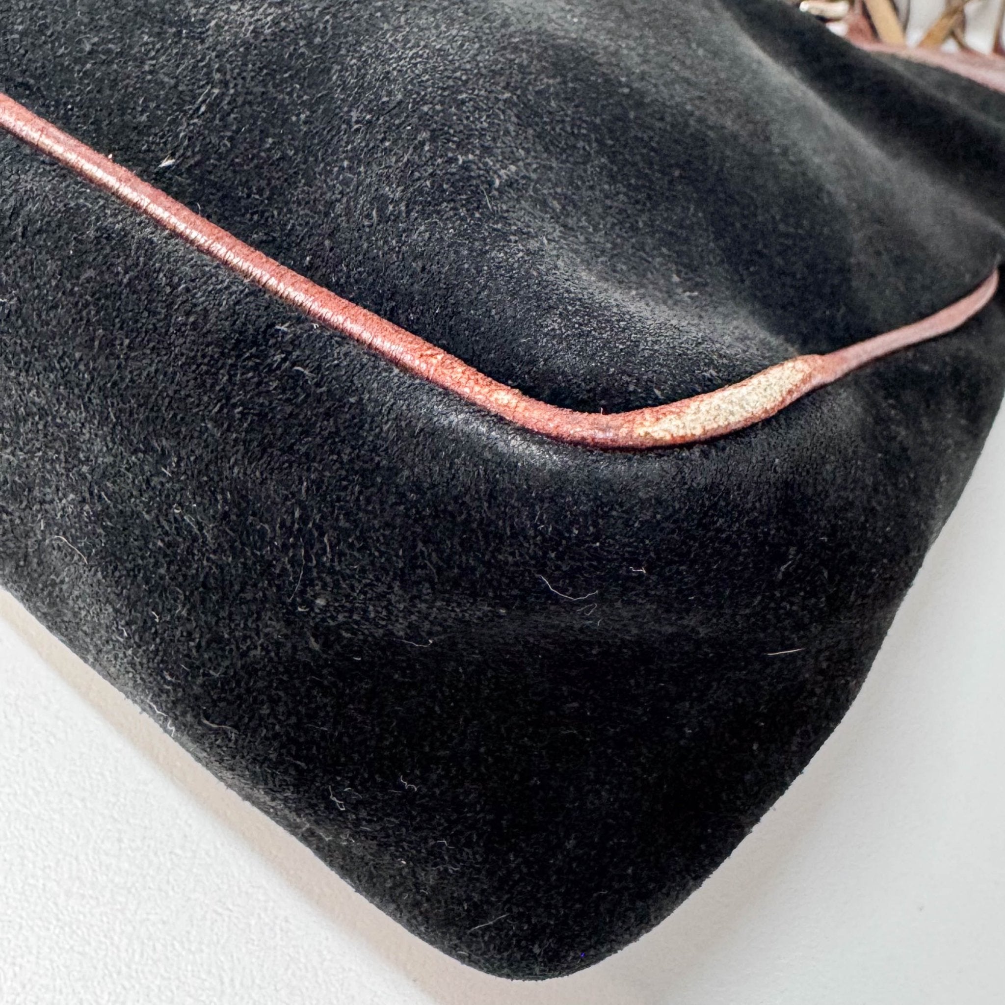 BALENCIAGA Black Suede & Brown Leather The First Handle Bag, in , Sold by HIVE PRELOVED - Handle Bags, Shoulder Bags,