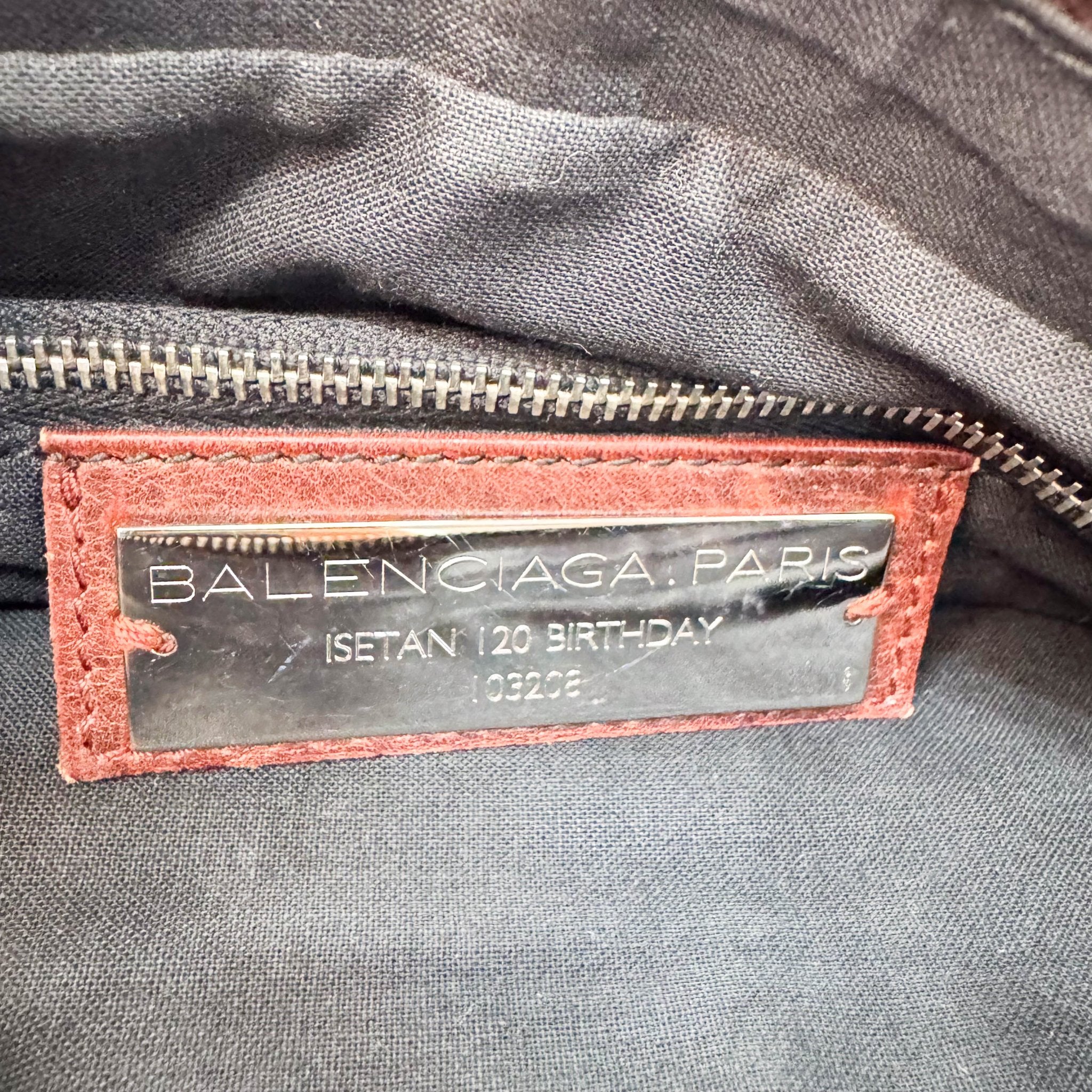 BALENCIAGA Black Suede & Brown Leather The First Handle Bag, in , Sold by HIVE PRELOVED - Handle Bags, Shoulder Bags,