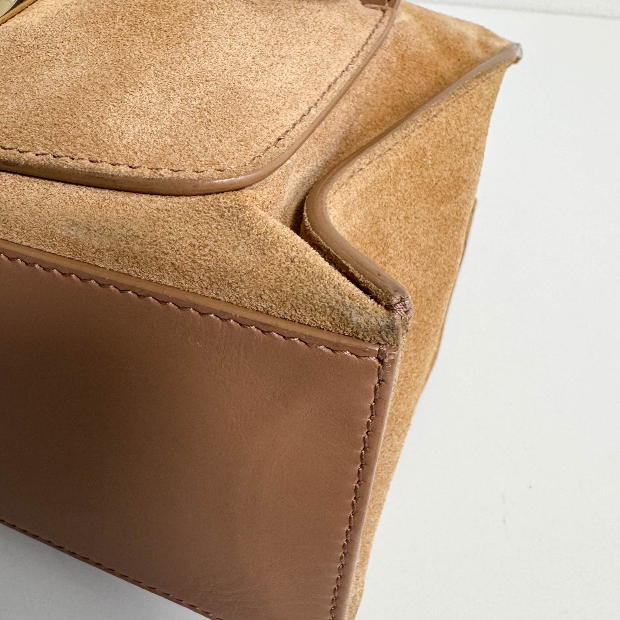 BALENCIAGA Brown Suede Top Handle Bag, in , Sold by HIVE PRELOVED - Handle Bags, Shoulder Bags,