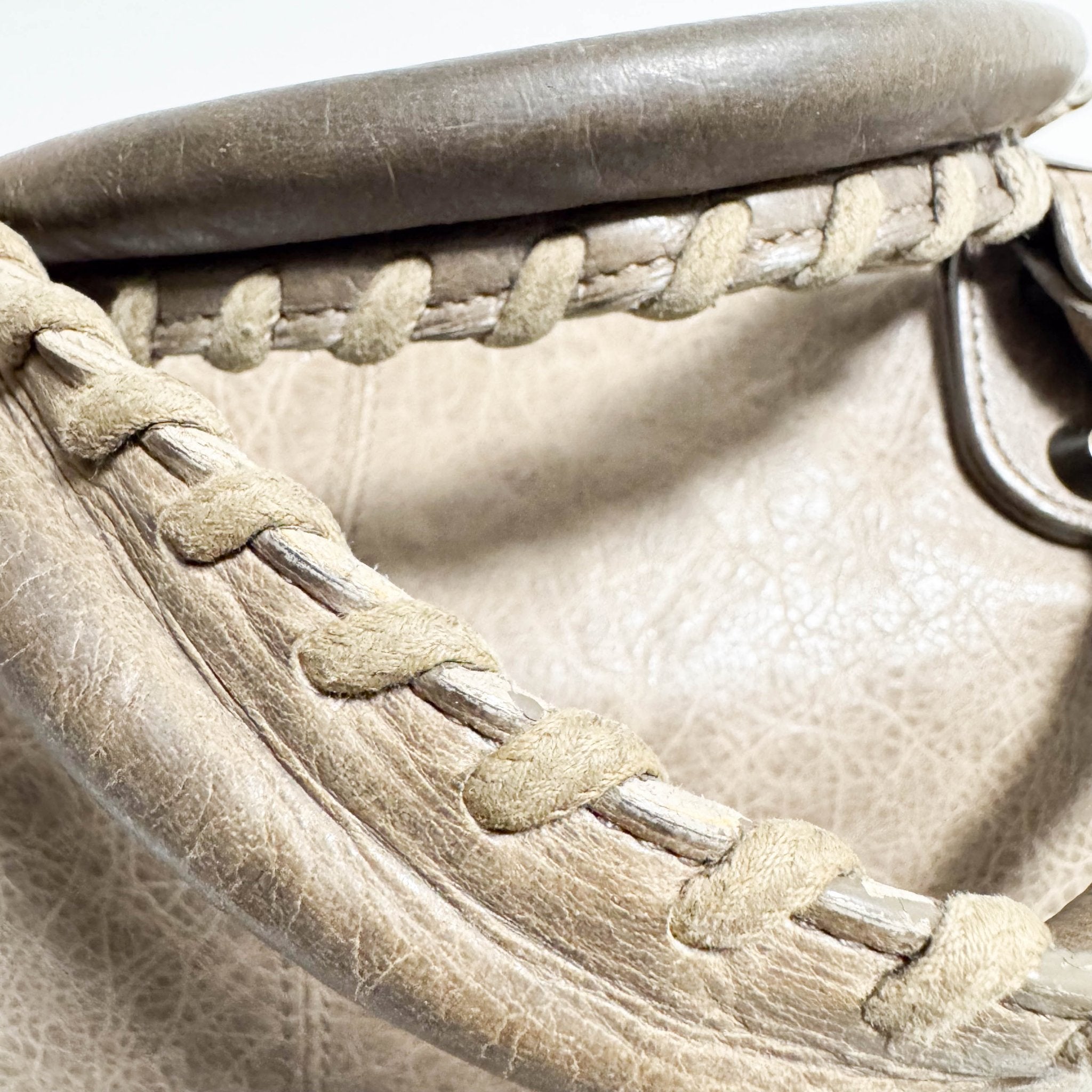 BALENCIAGA City Brown Leather Moto Classic Work Bag, in , Sold by HIVE PRELOVED - Handle Bags, ,