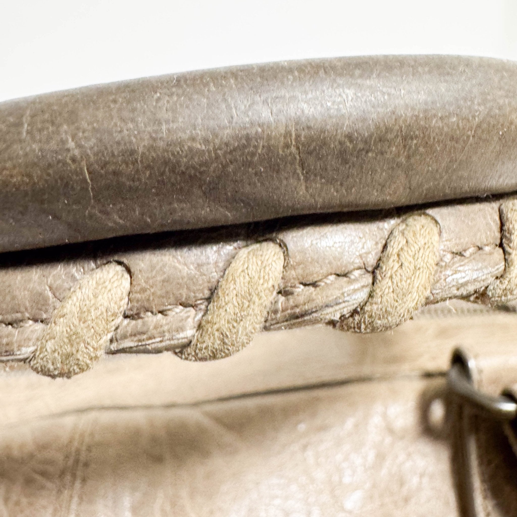 BALENCIAGA City Brown Leather Moto Classic Work Bag, in , Sold by HIVE PRELOVED - Handle Bags, ,